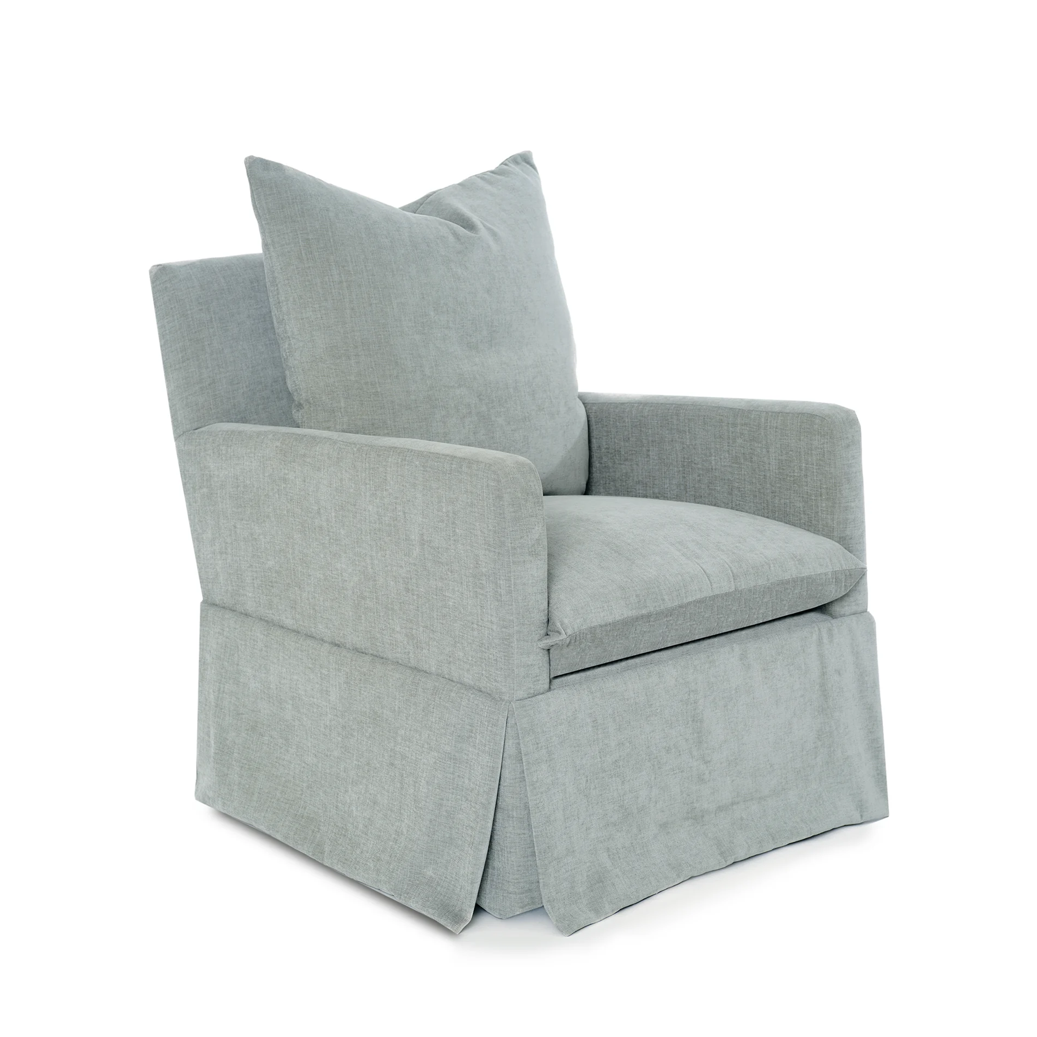 Oilo Zoey Swivel Nursery Glider - Tots to Teens Furniture