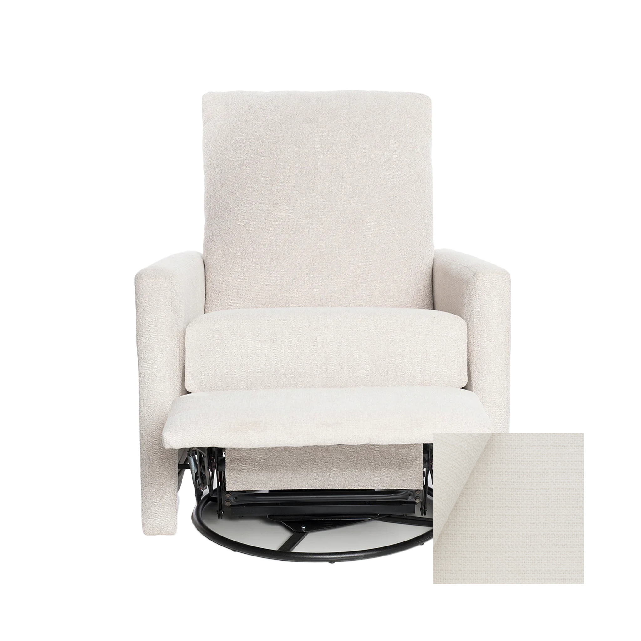 Oilo Drew Gliding Swivel Nursery Recliner - Tots to Teens Furniture