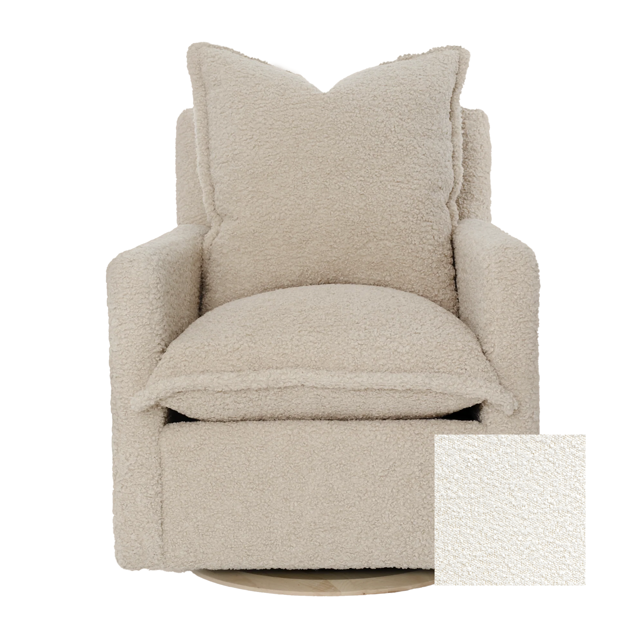 Oilo Nola Swivel Nursery Glider - Tots to Teens Furniture