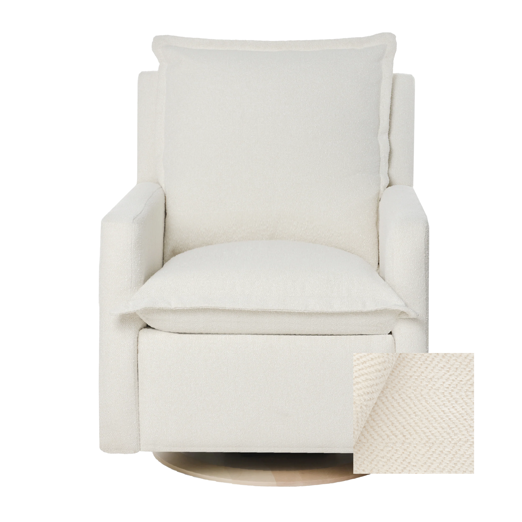 Oilo Flynn Gliding Swivel Recliner - Tots to Teens Furniture