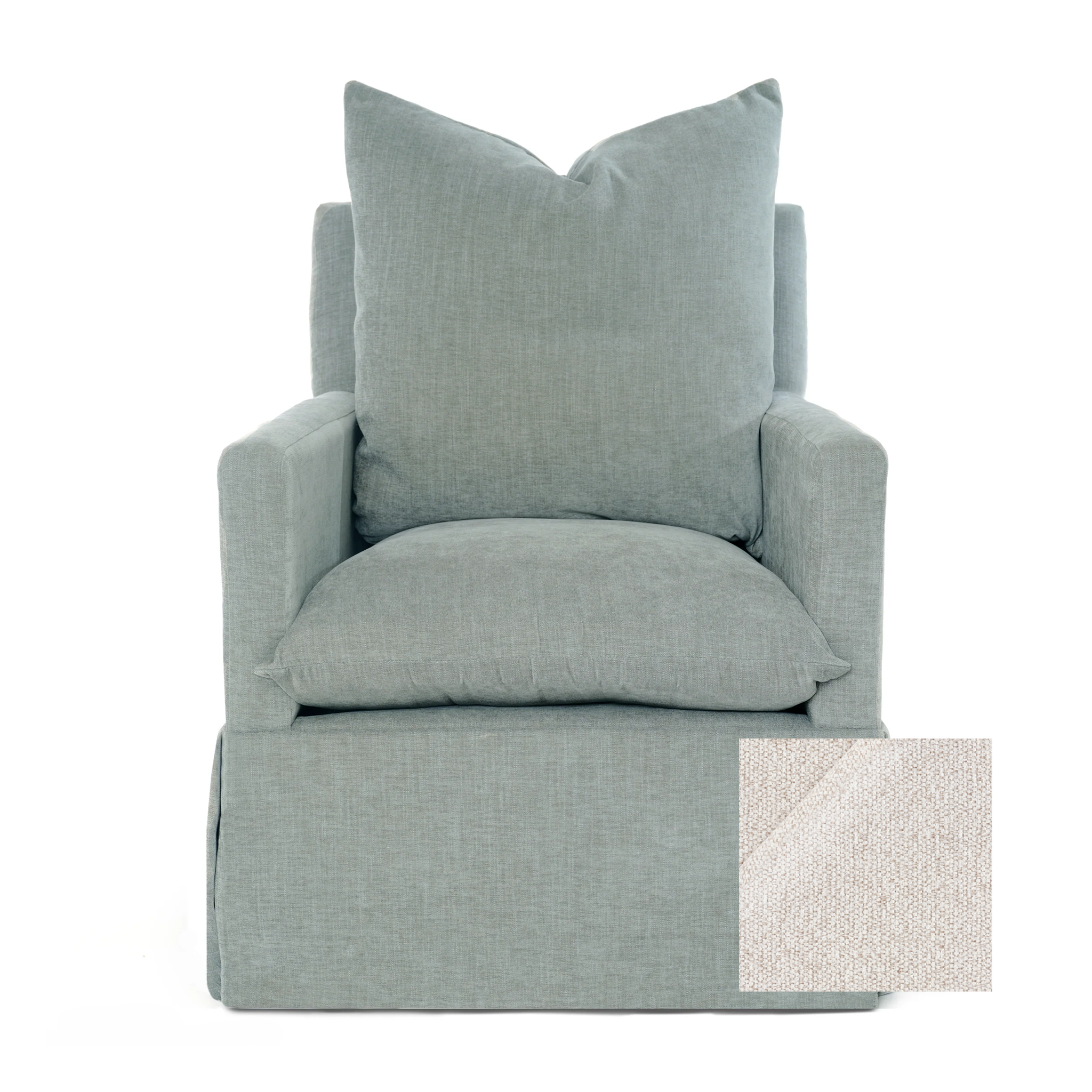 Oilo Zoey Swivel Nursery Glider - Tots to Teens Furniture