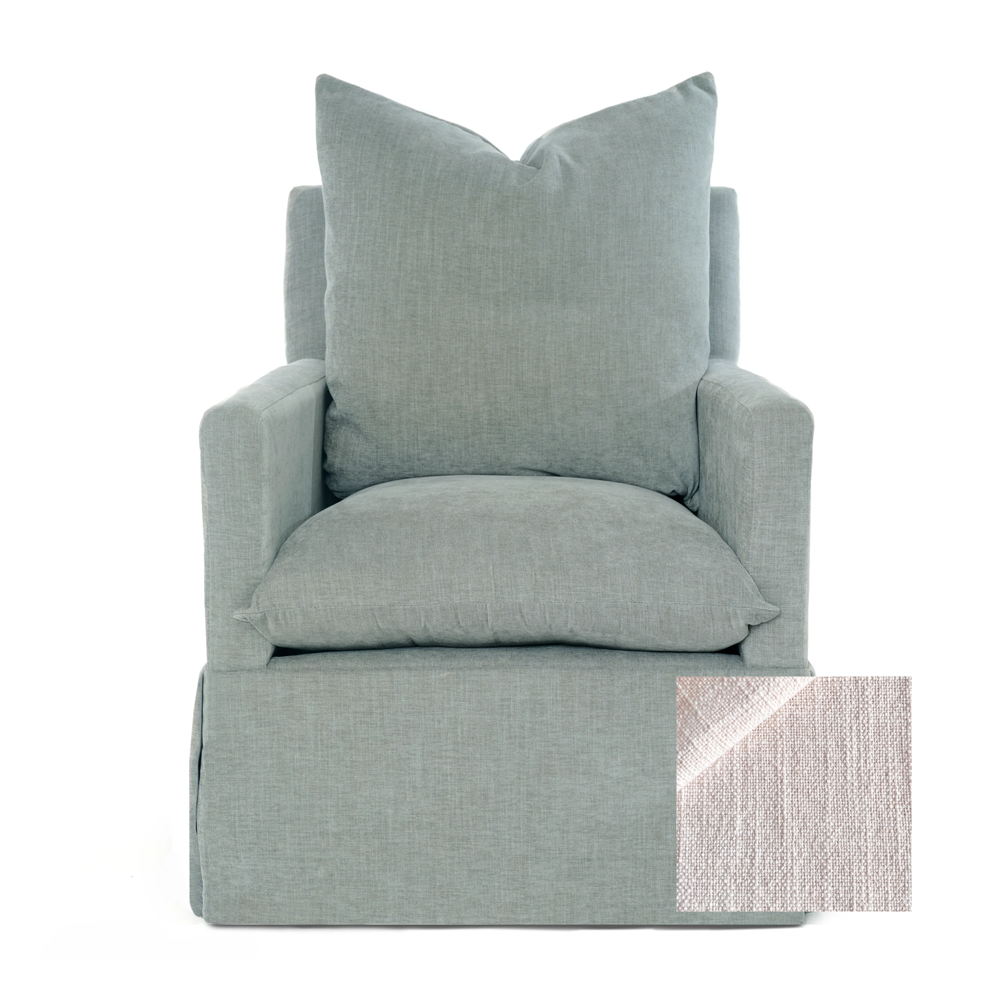 Oilo Zoey Swivel Nursery Glider - Tots to Teens Furniture