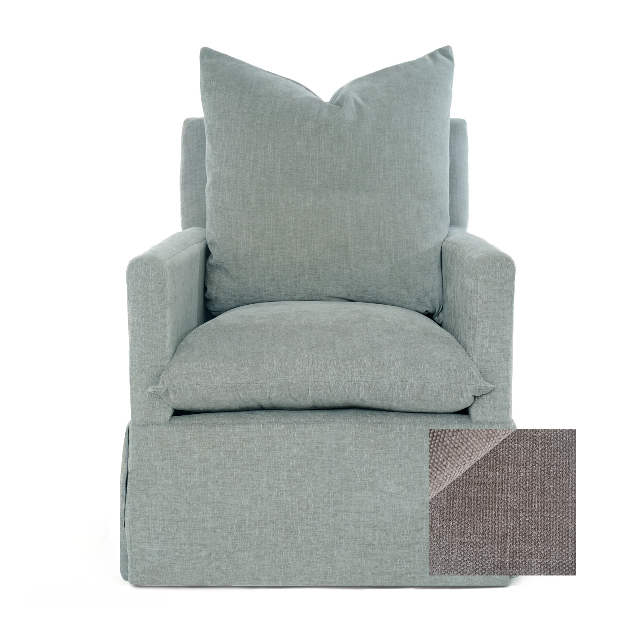 Oilo Zoey Swivel Nursery Glider - Tots to Teens Furniture