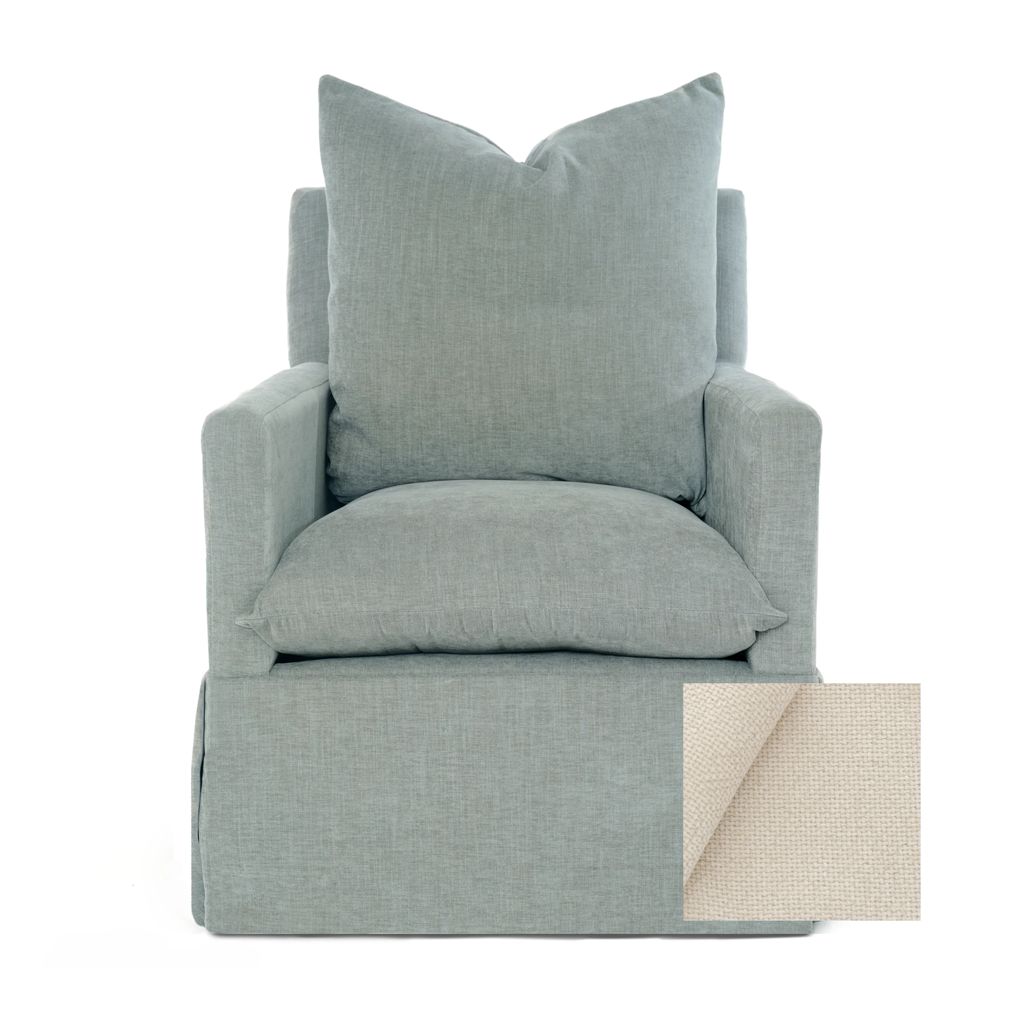 Oilo Zoey Swivel Nursery Glider - Tots to Teens Furniture