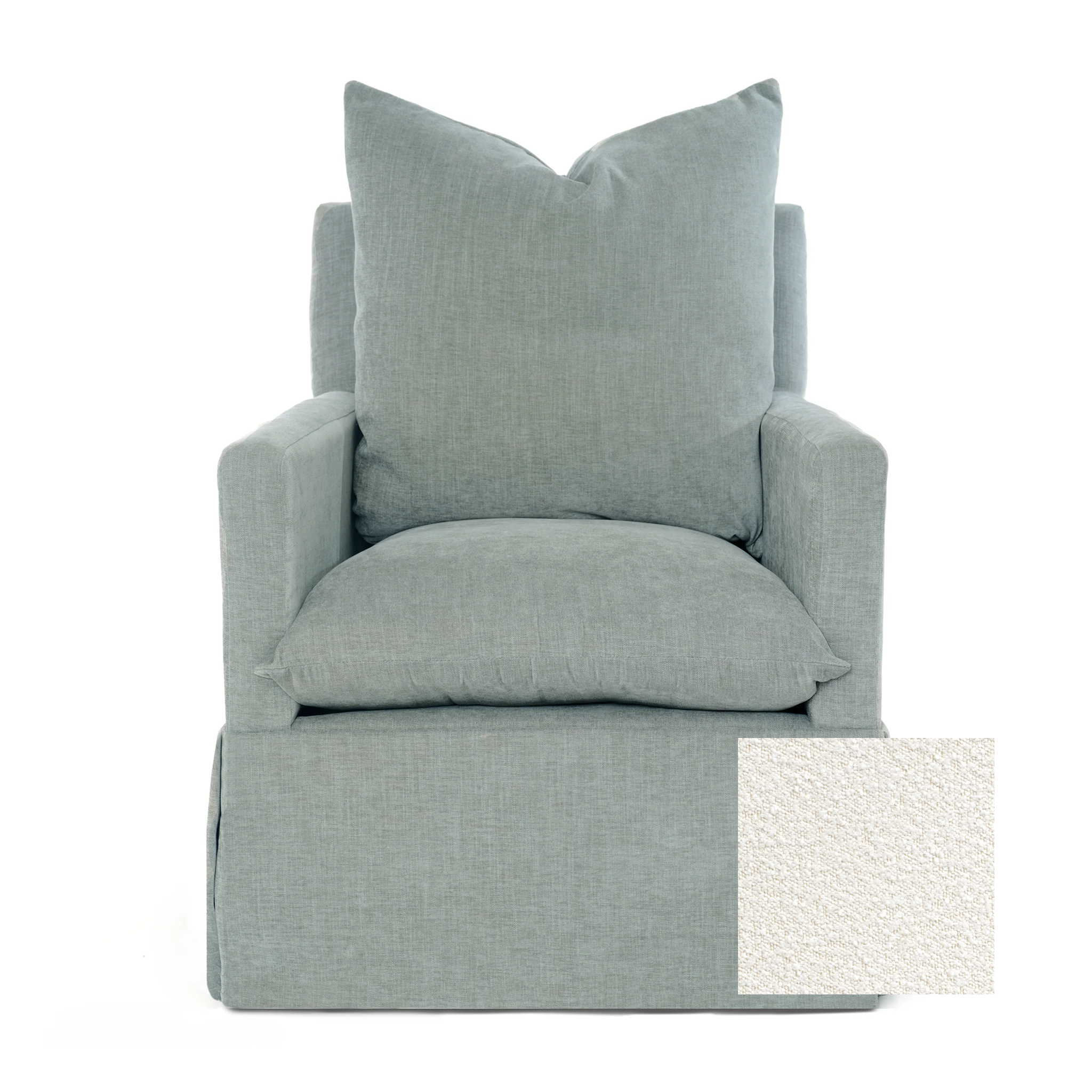 Oilo Zoey Swivel Nursery Glider - Tots to Teens Furniture