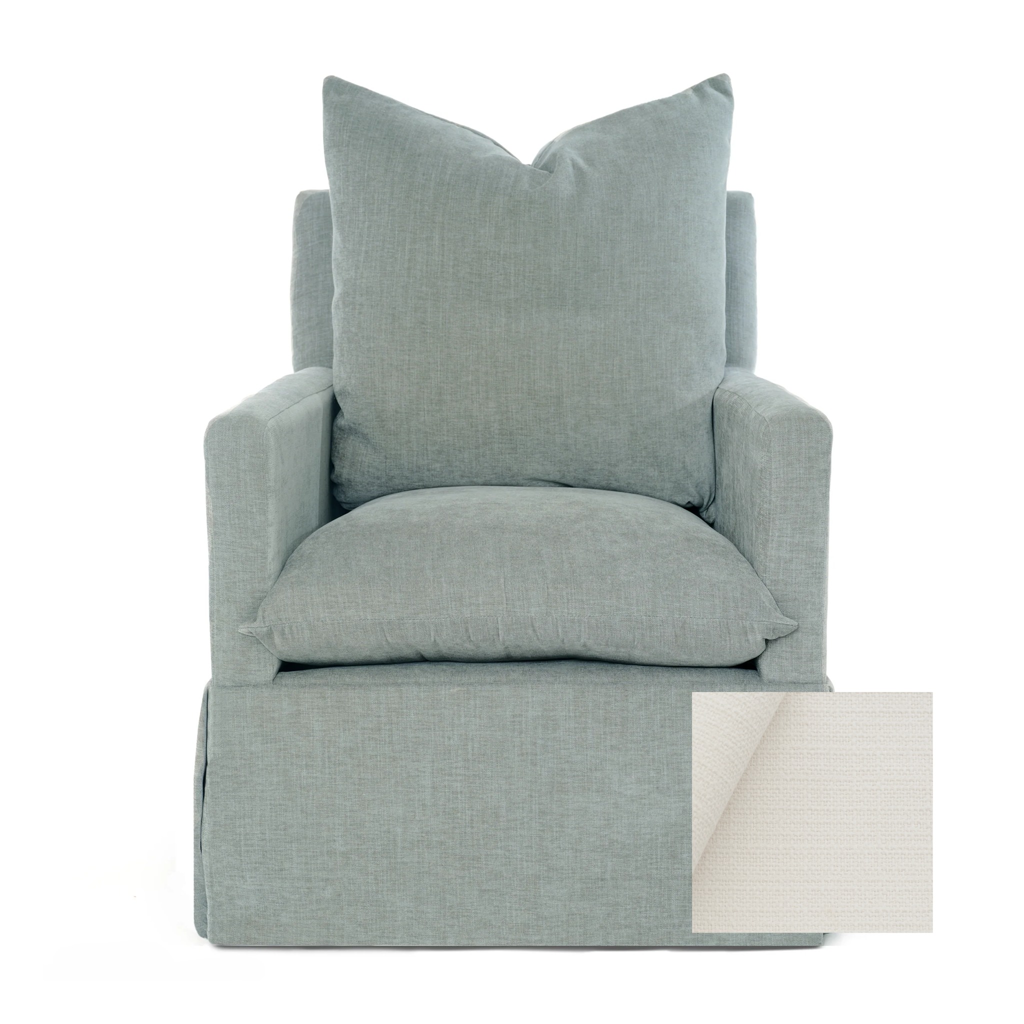 Oilo Zoey Swivel Nursery Glider - Tots to Teens Furniture