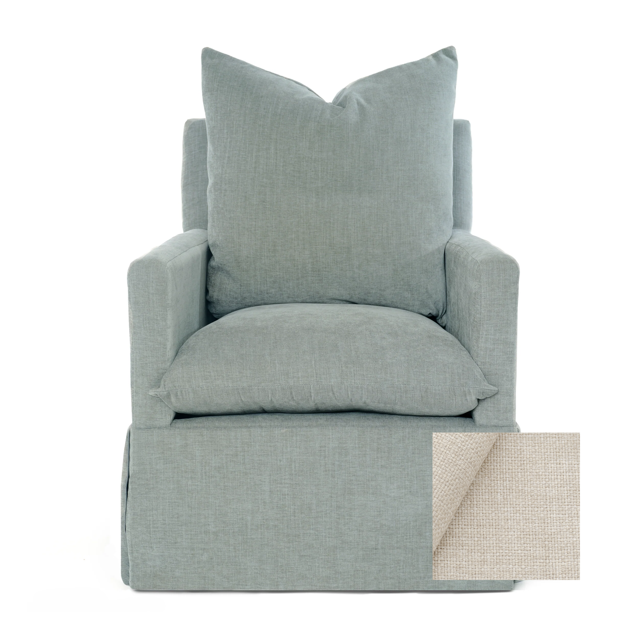 Oilo Zoey Swivel Nursery Glider - Tots to Teens Furniture