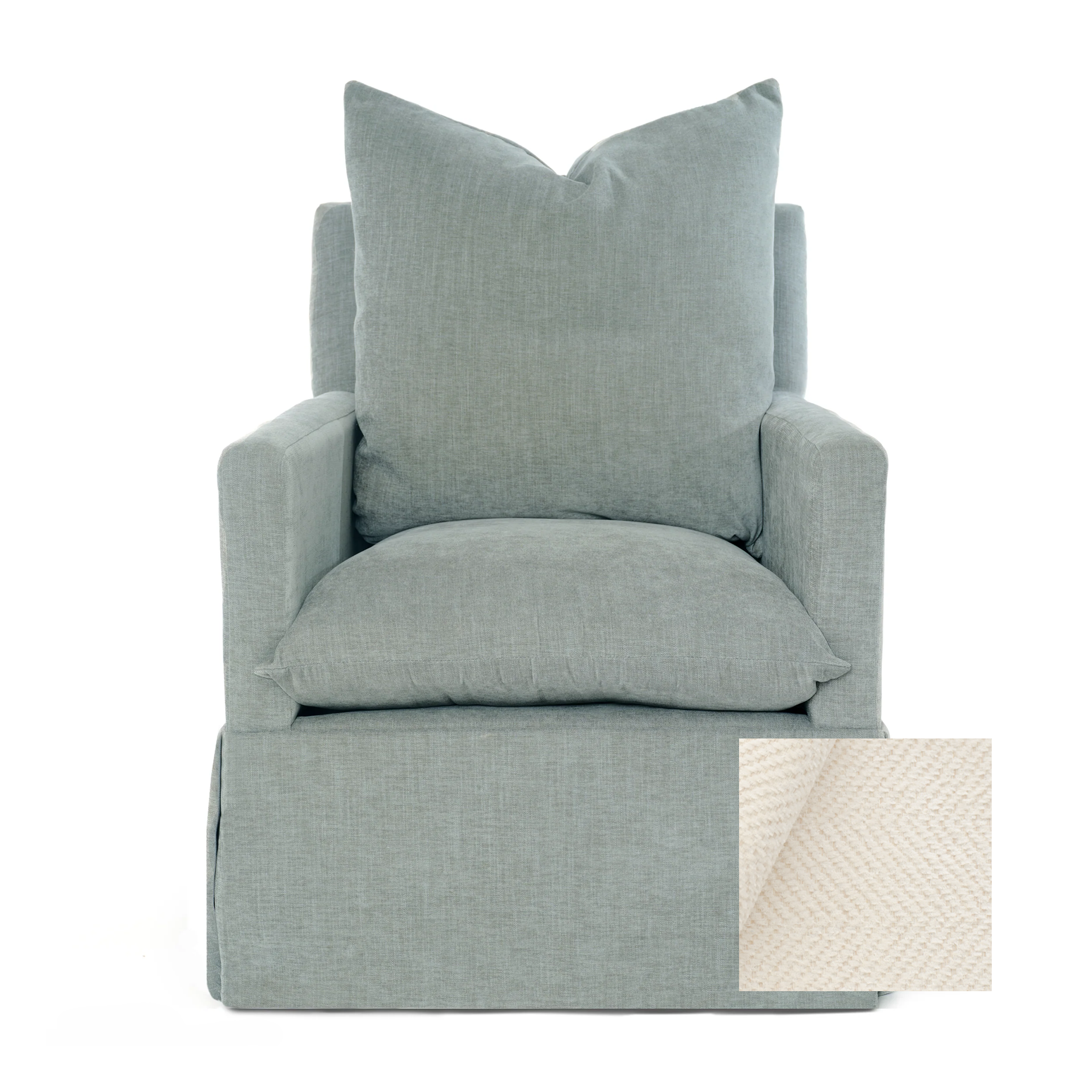 Oilo Zoey Swivel Nursery Glider - Tots to Teens Furniture