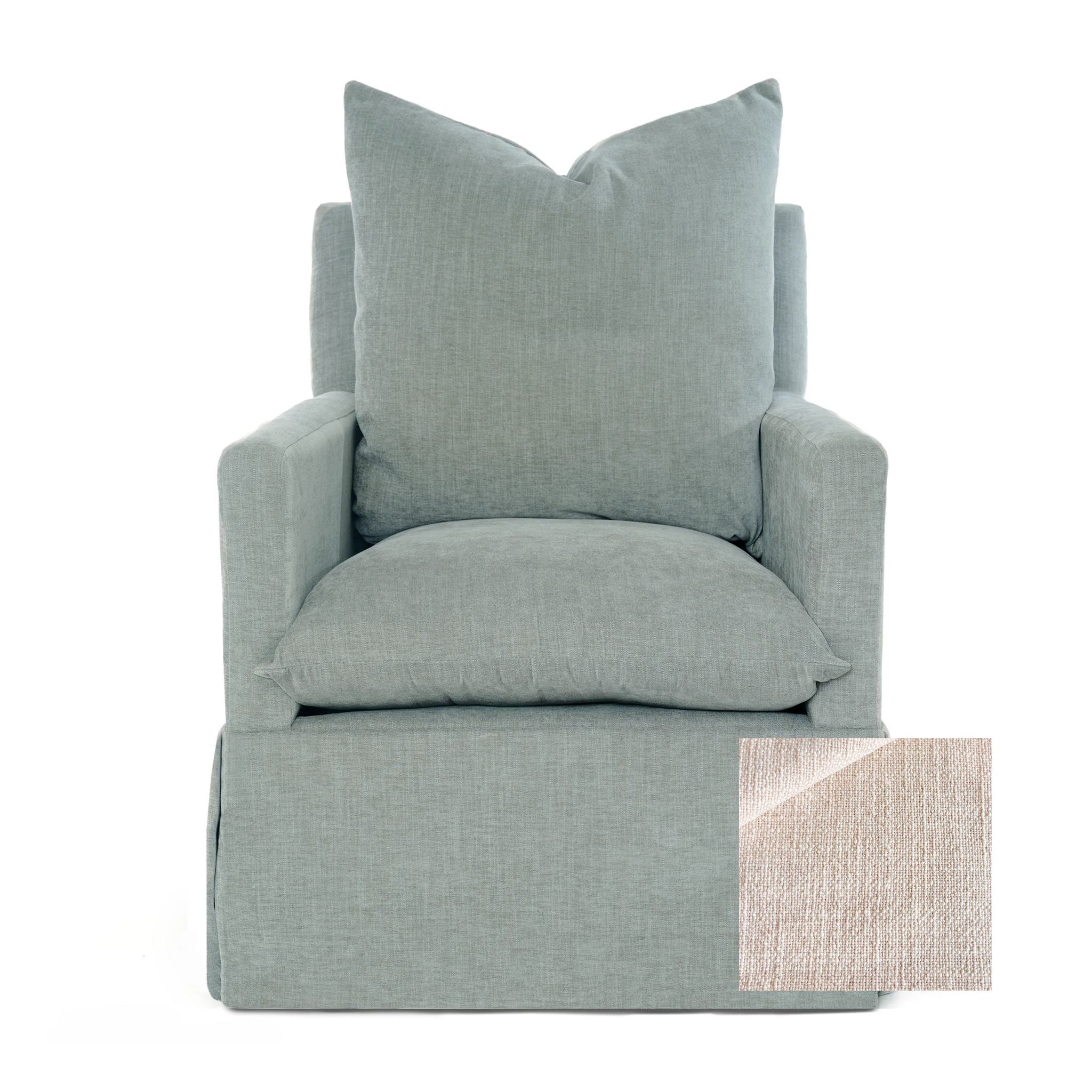 Oilo Zoey Swivel Nursery Glider - Tots to Teens Furniture