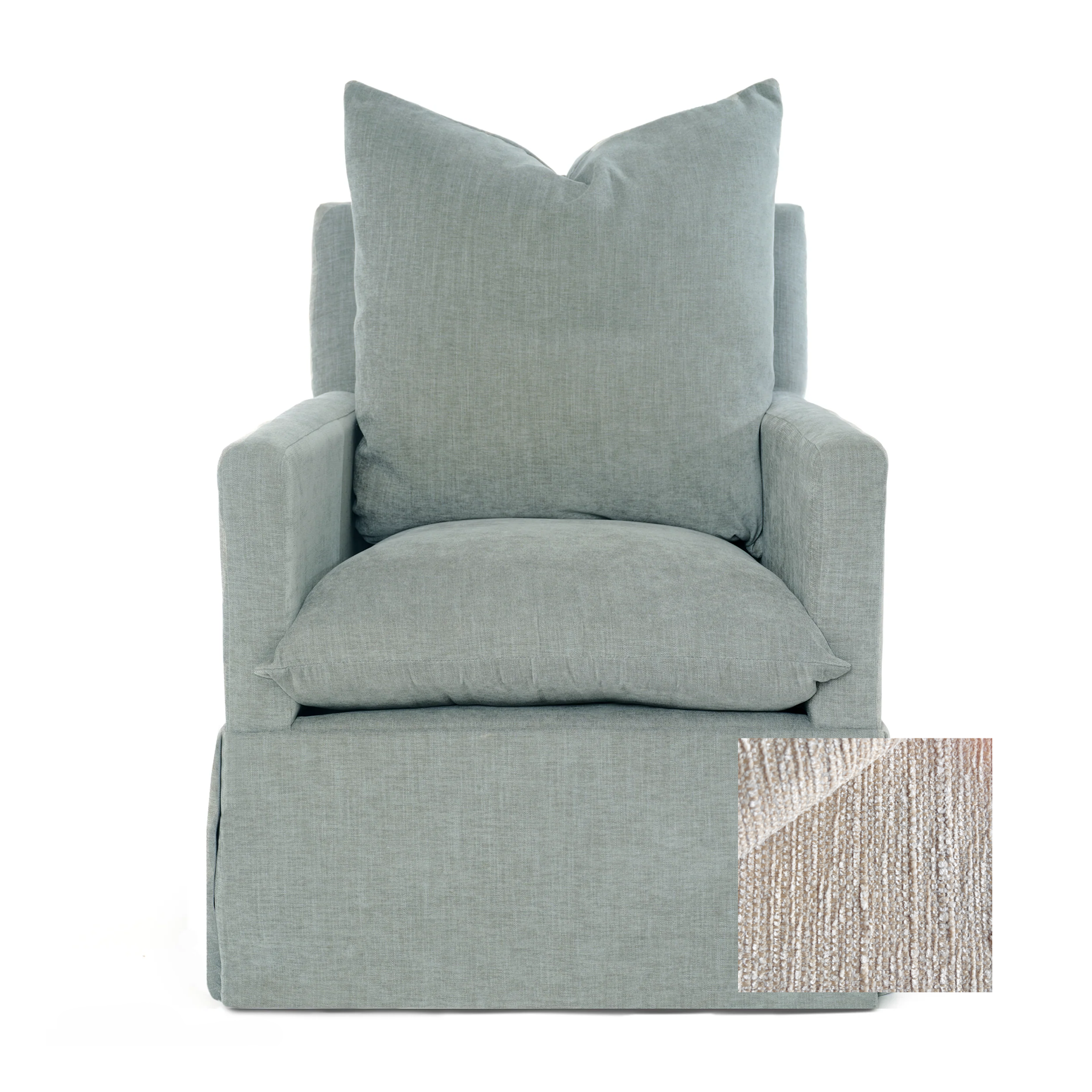 Oilo Zoey Swivel Nursery Glider - Tots to Teens Furniture