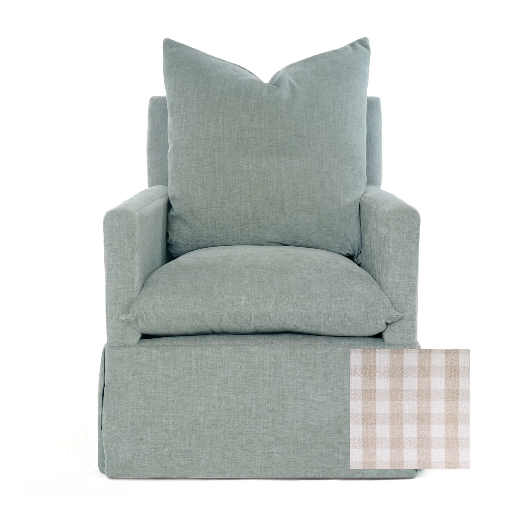 Oilo Zoey Swivel Nursery Glider - Tots to Teens Furniture