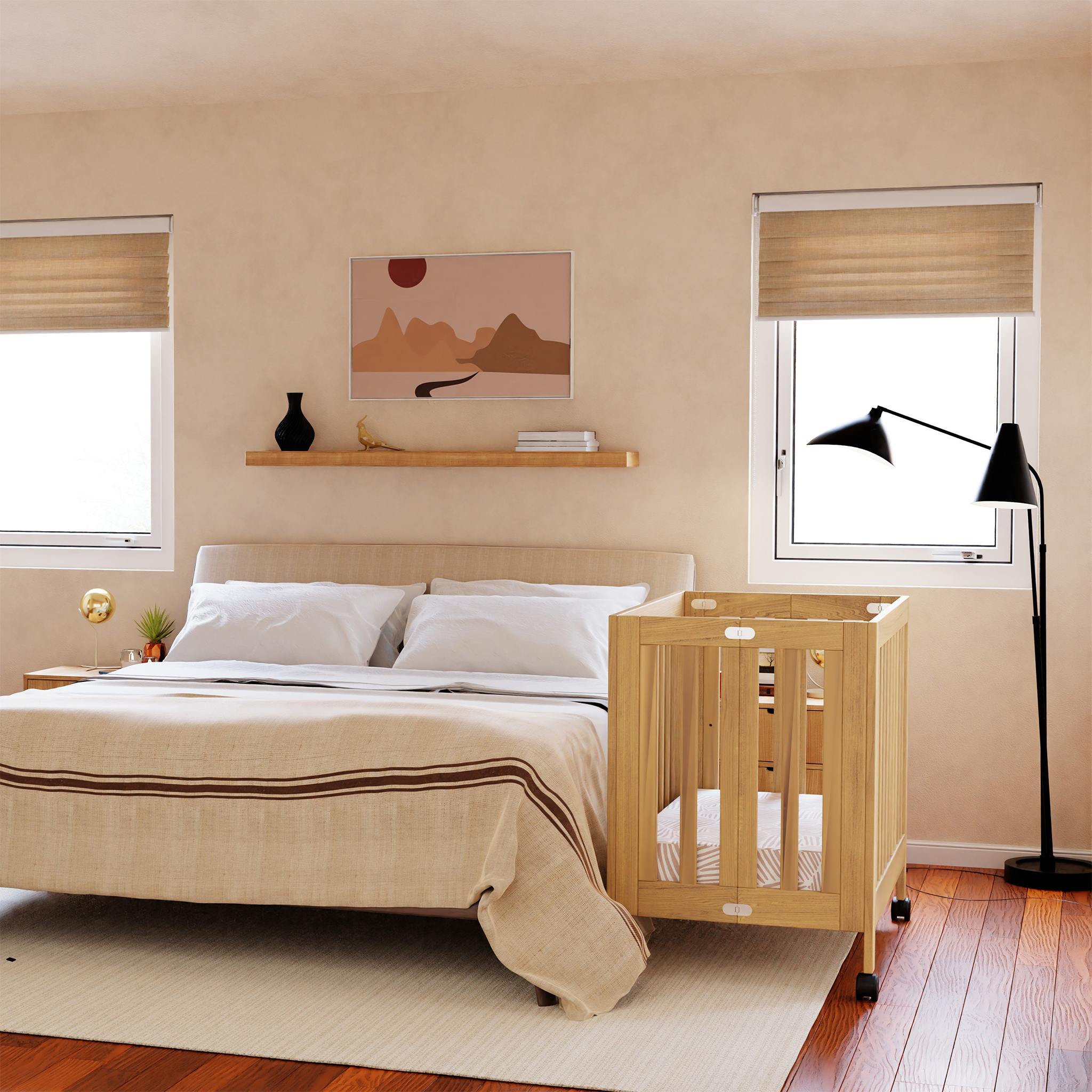 Origami Mini Crib - Tots to Teens Furniture