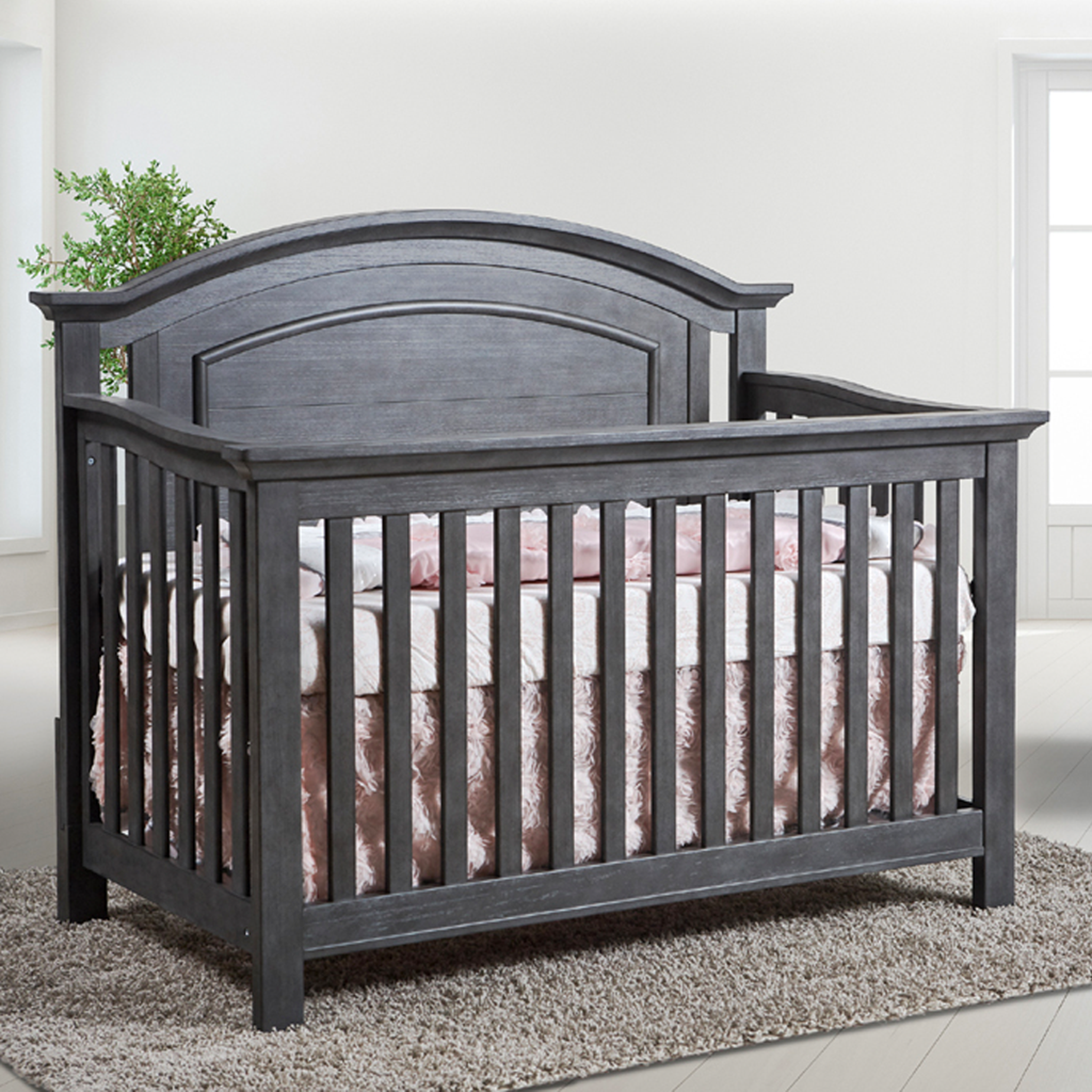 Como Arch Top Forever Convertible Crib - Tots to Teens Furniture
