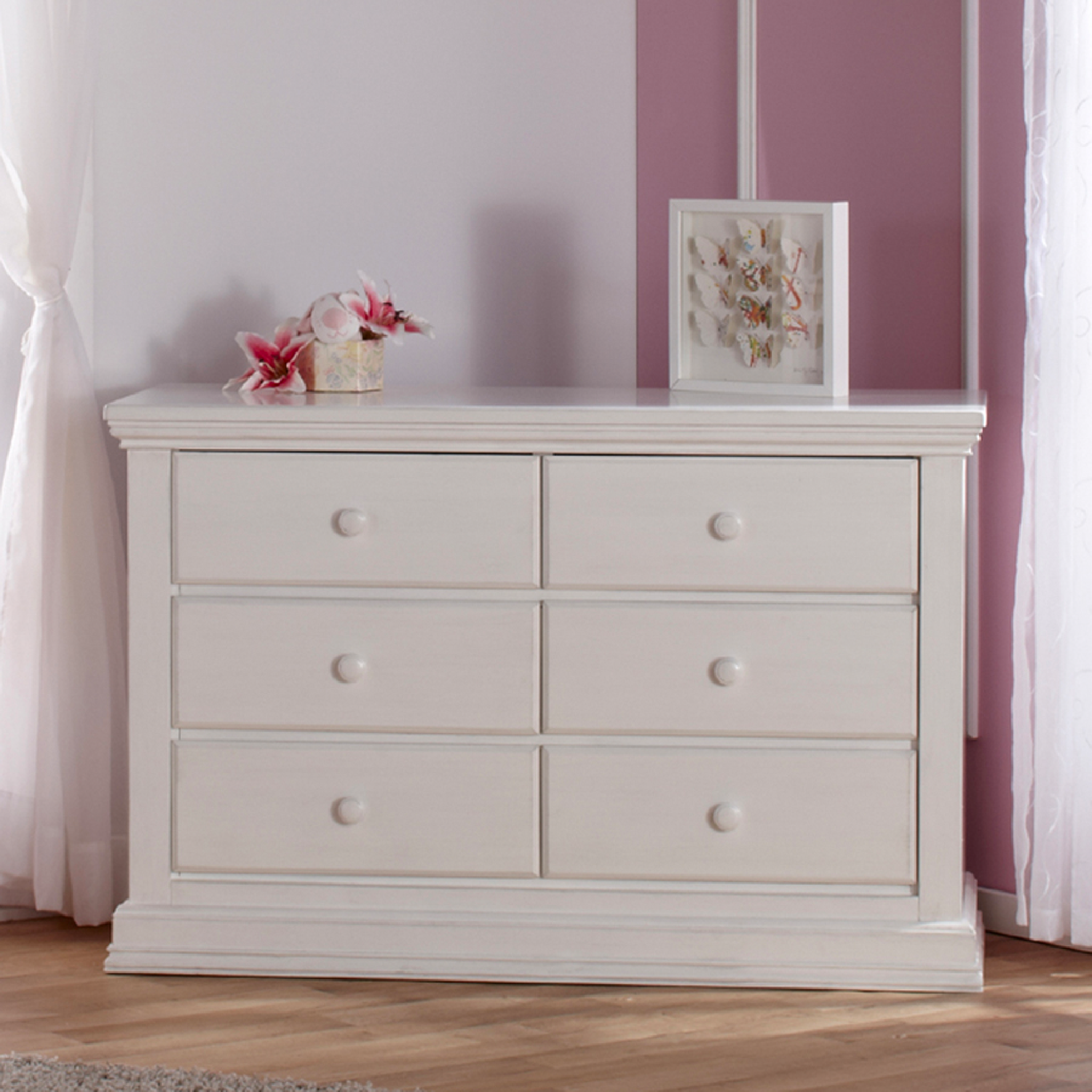 Modena Double Dresser - Tots to Teens Furniture