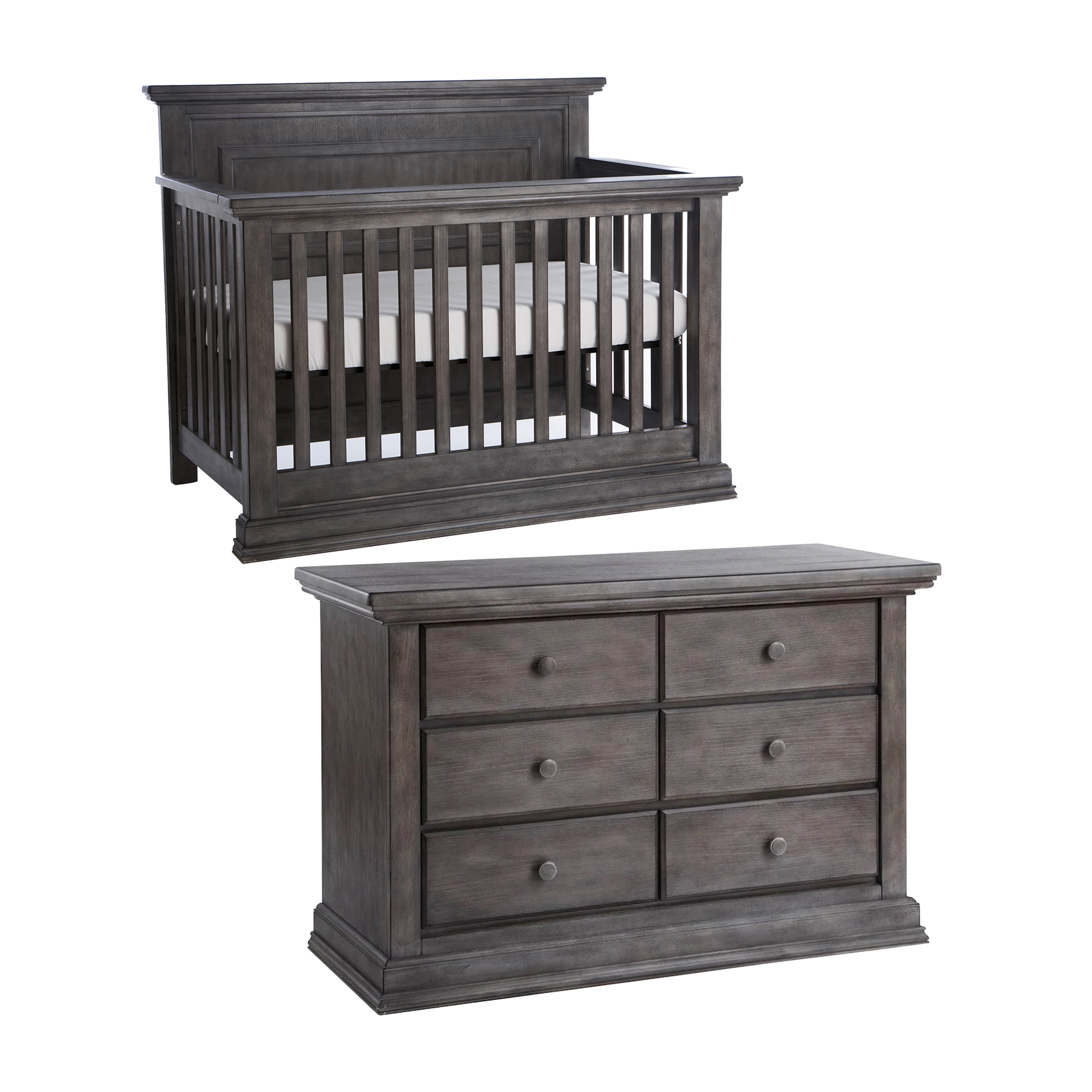 Modena Forever Crib + Dresser - Tots to Teens Furniture