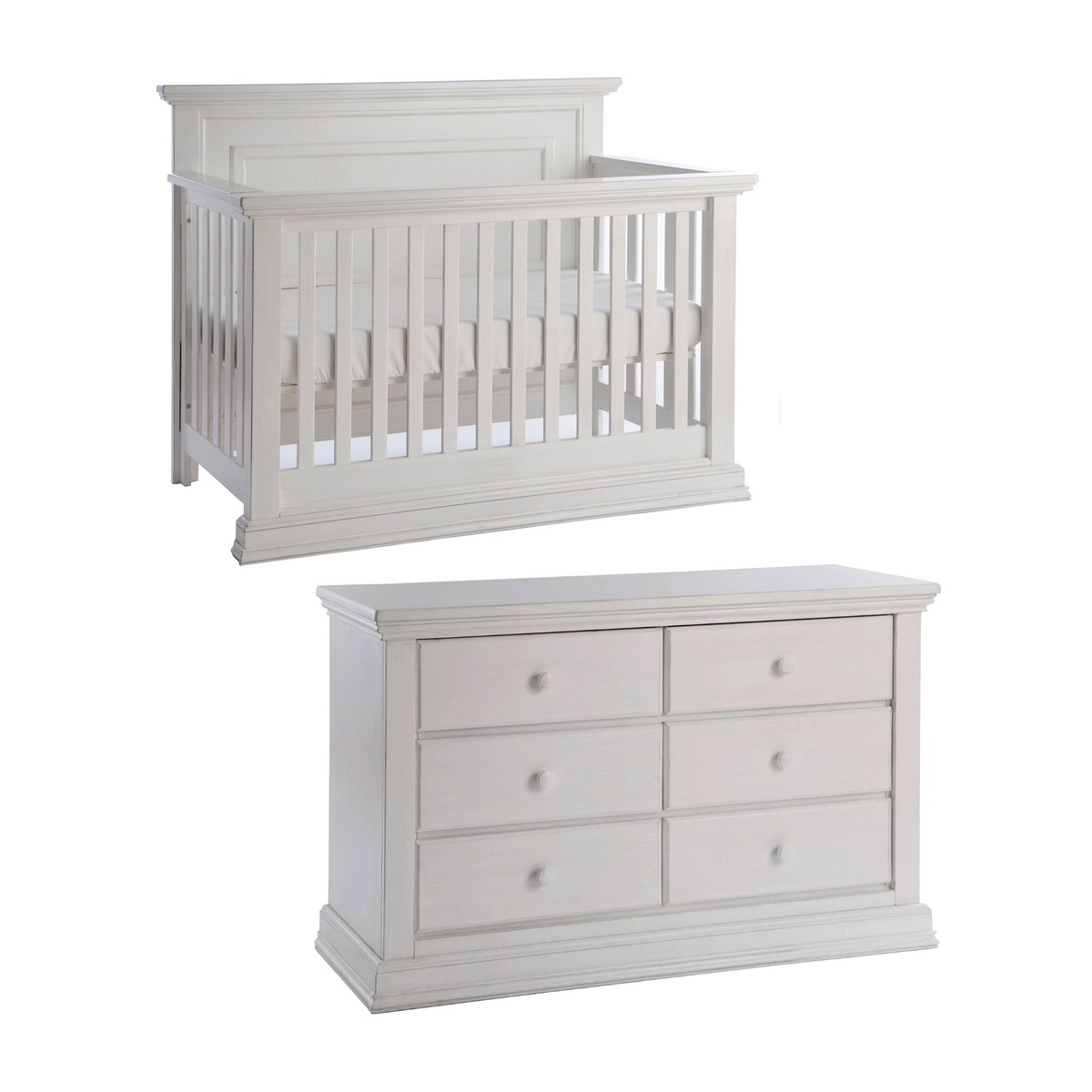 Modena Forever Crib + Dresser