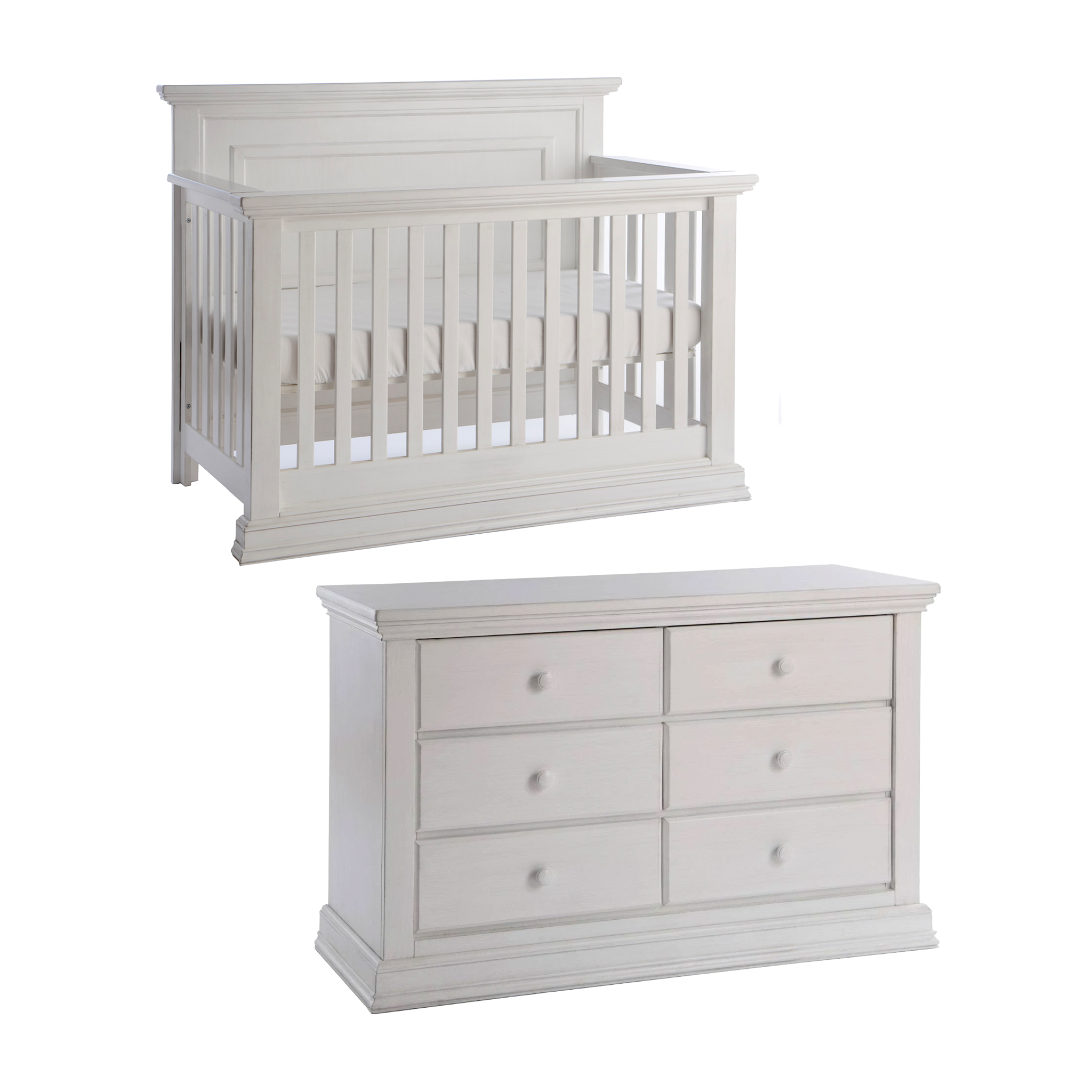 Modena Forever Crib + Dresser - Tots to Teens Furniture
