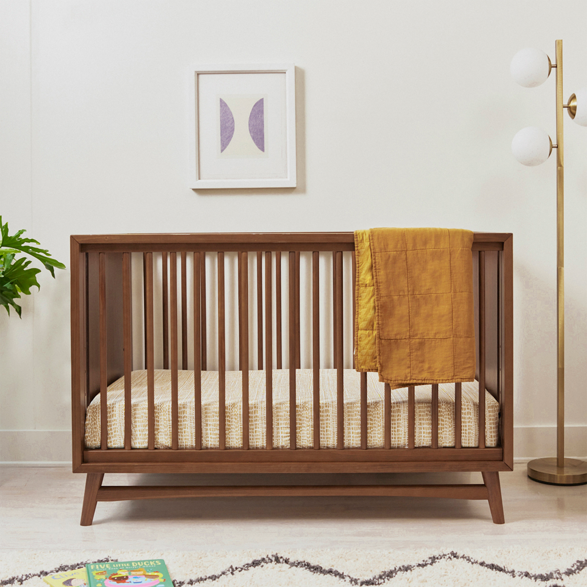 Peggy 3 in 1 Convertible Crib with Toddler Bed Conversion Kit - Tots to Teens Furniture