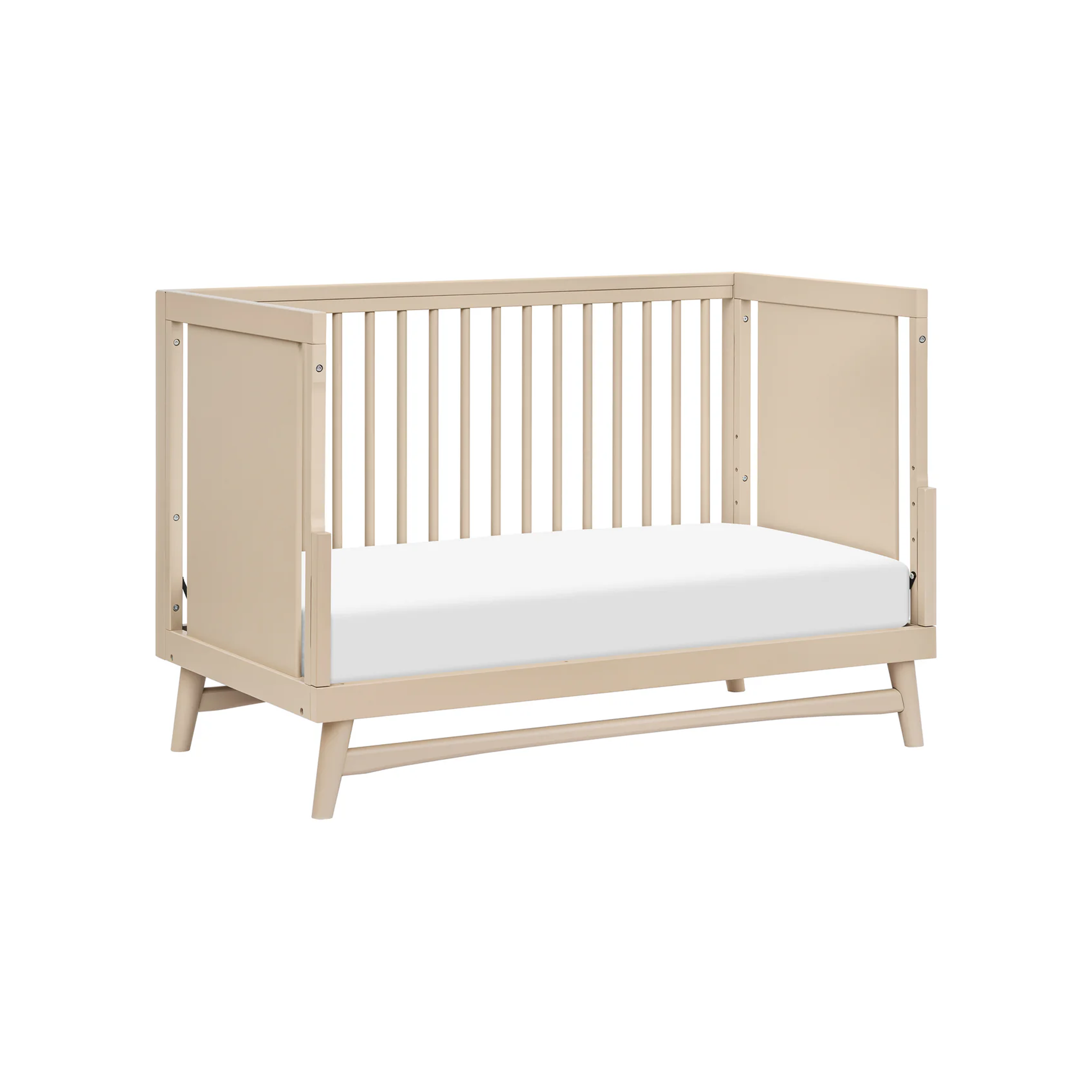 Peggy 3 in 1 Convertible Crib with Toddler Bed Conversion Kit - Tots to Teens Furniture