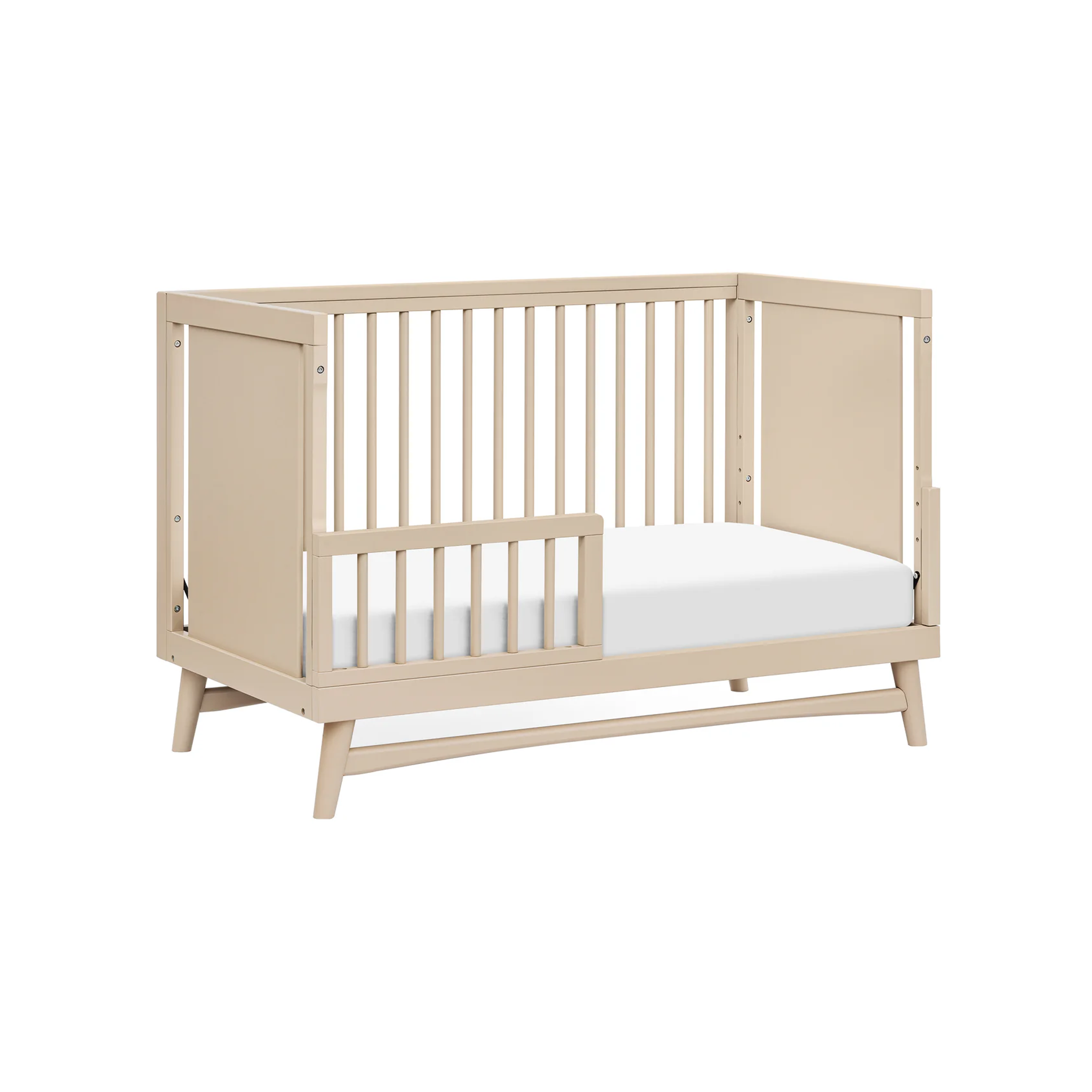 Peggy 3 in 1 Convertible Crib with Toddler Bed Conversion Kit - Tots to Teens Furniture