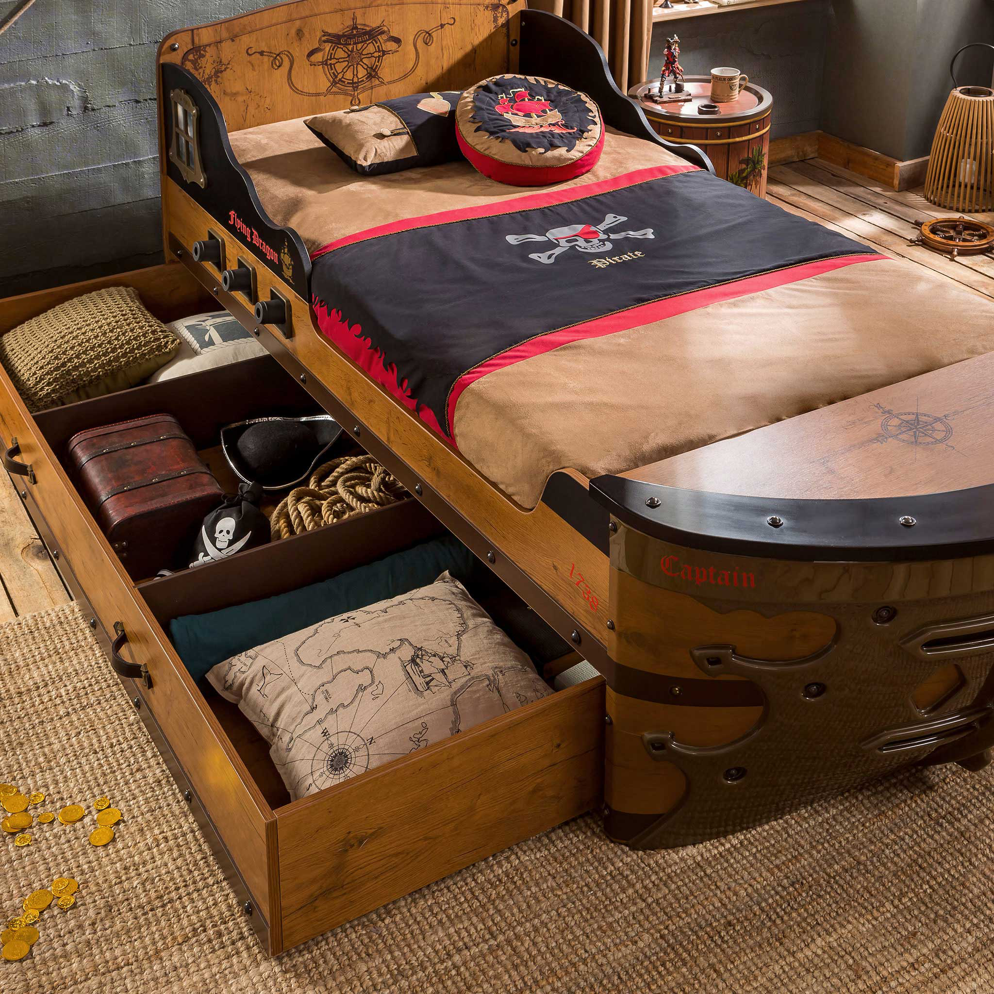 In-Stock Closeout Bundle - Cilek Pirate Room Set - Tots to Teens Furniture