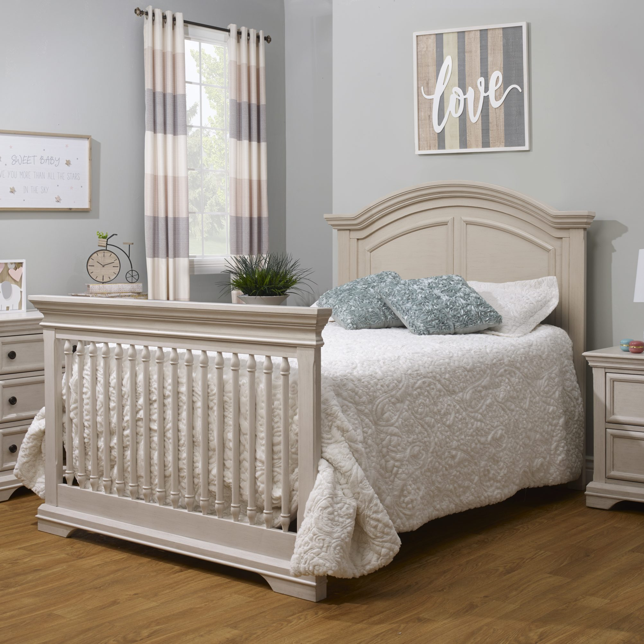 Portofino High Arch 4 in 1 Crib - Tots to Teens Furniture