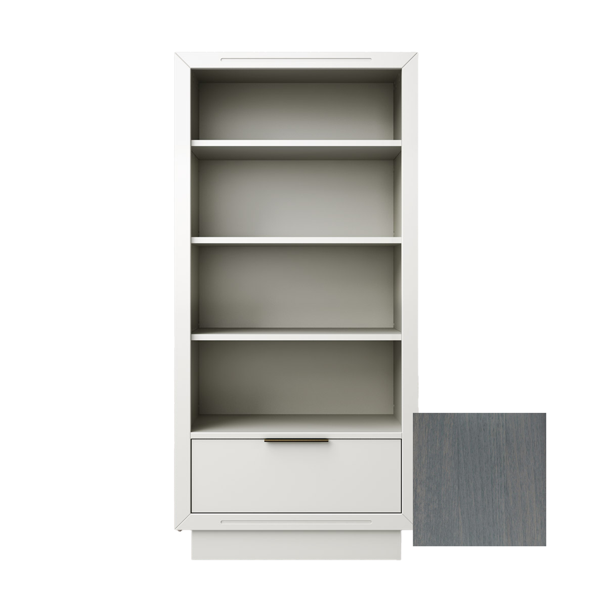 Romina Quadro Bookcase - Tots to Teens Furniture