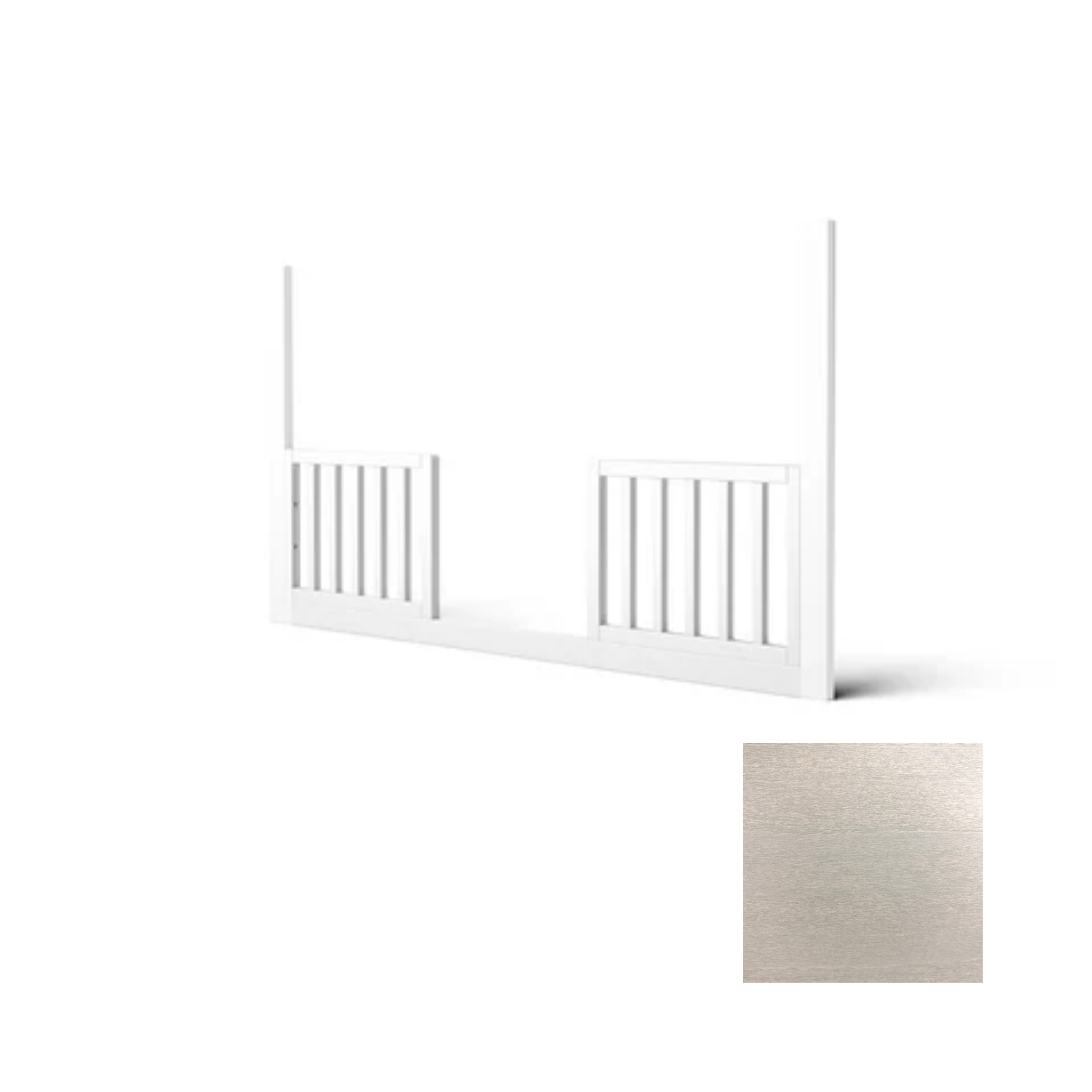 Romina Quadro Toddler Rail - Tots to Teens Furniture