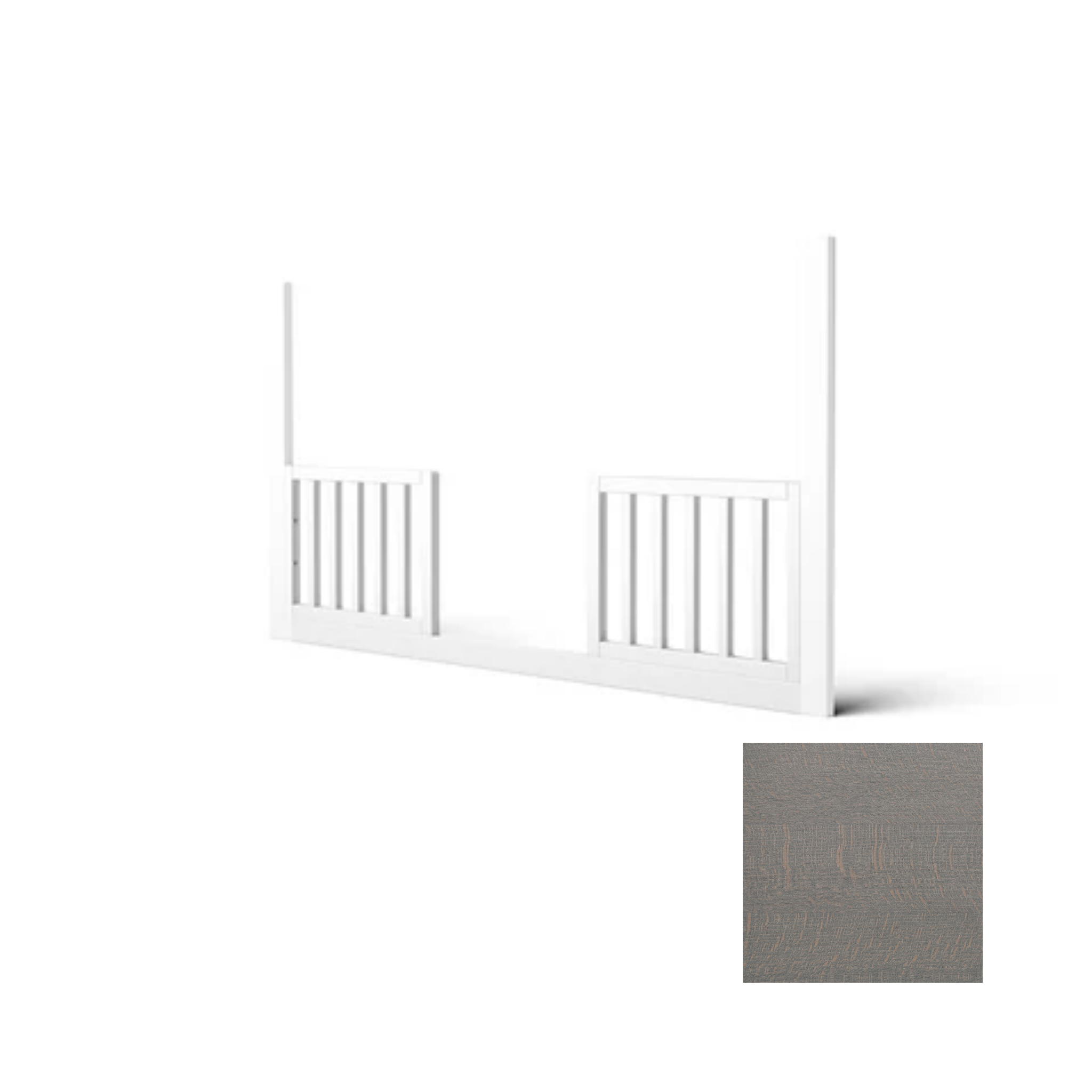 Romina Quadro Toddler Rail - Tots to Teens Furniture
