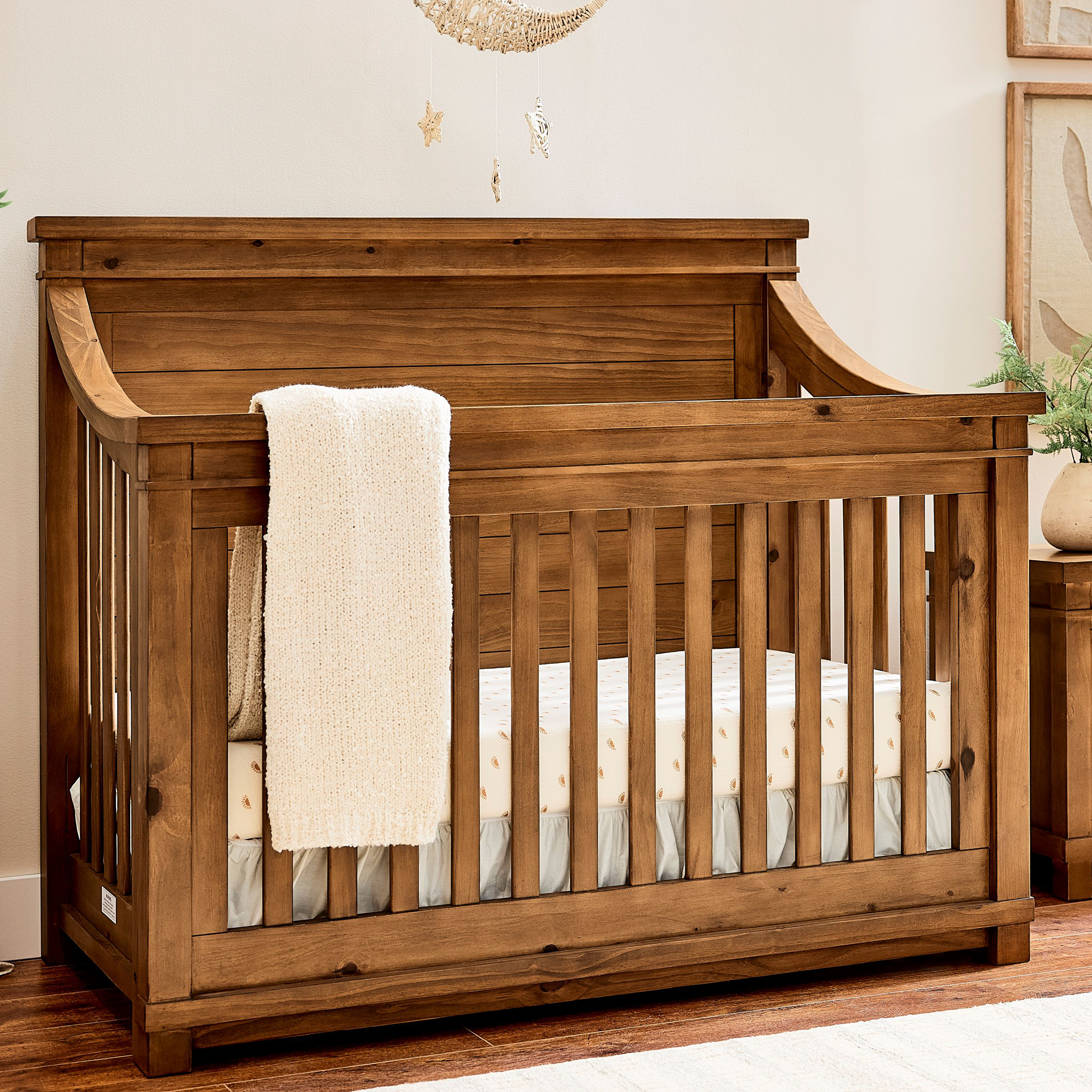 Rowan Flat Top Convertible Crib - Tots to Teens Furniture