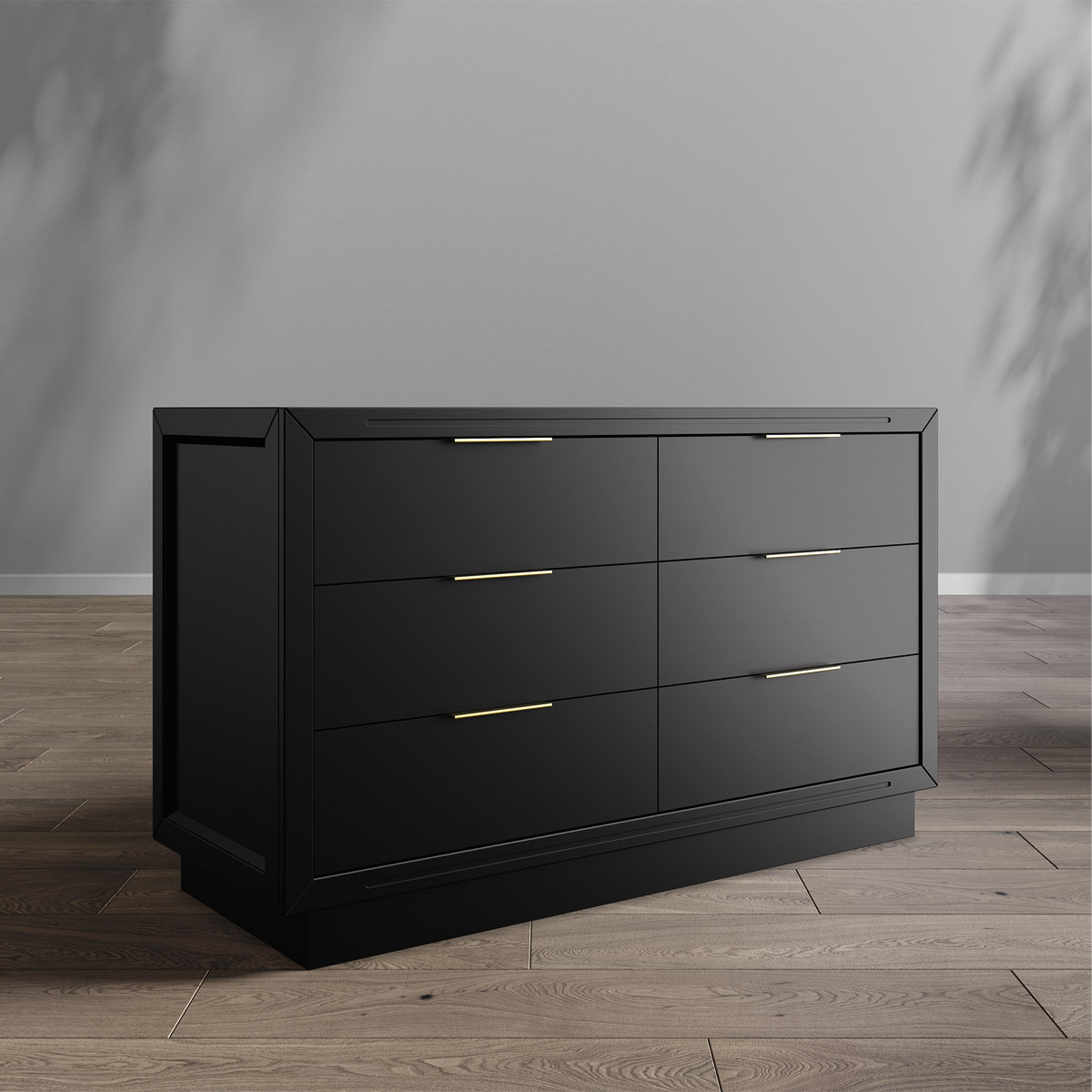 Romina Quadro Double Dresser - Tots to Teens Furniture