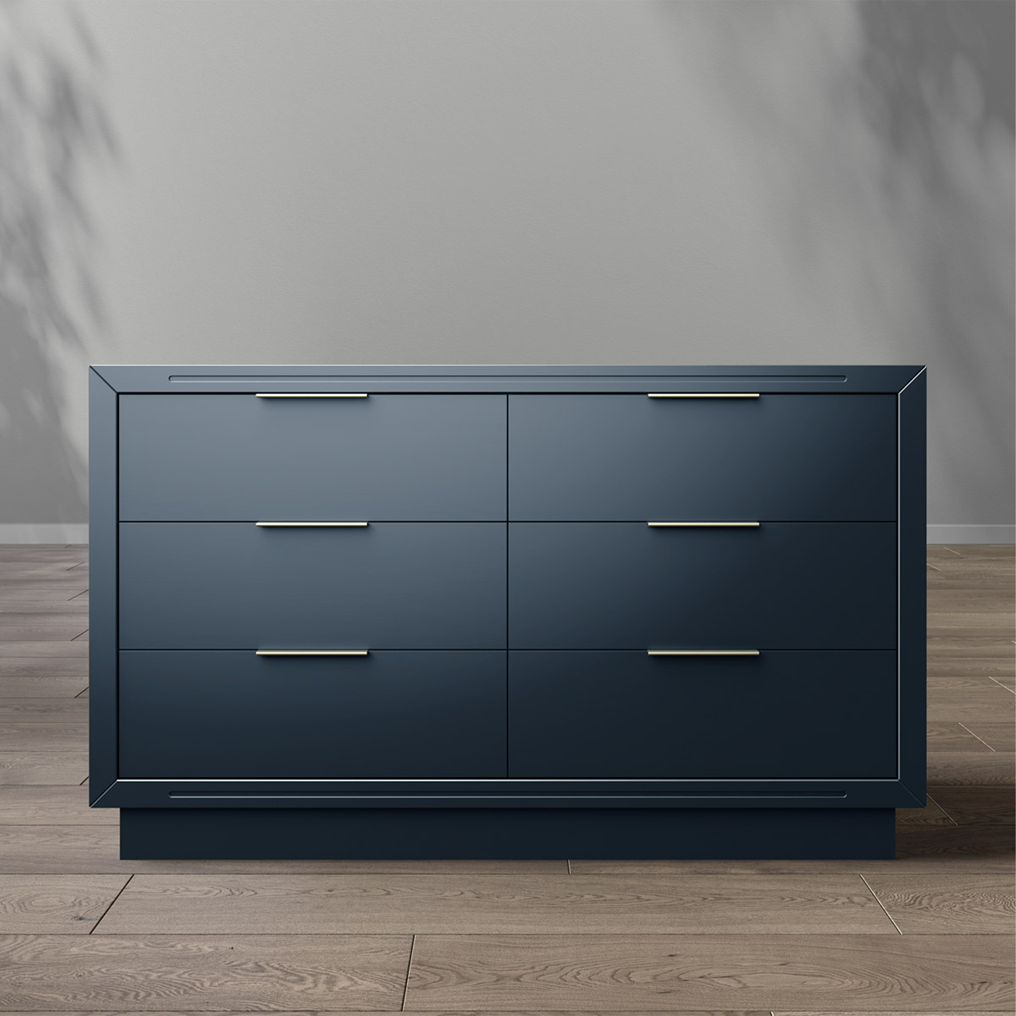 Romina Quadro Double Dresser - Tots to Teens Furniture