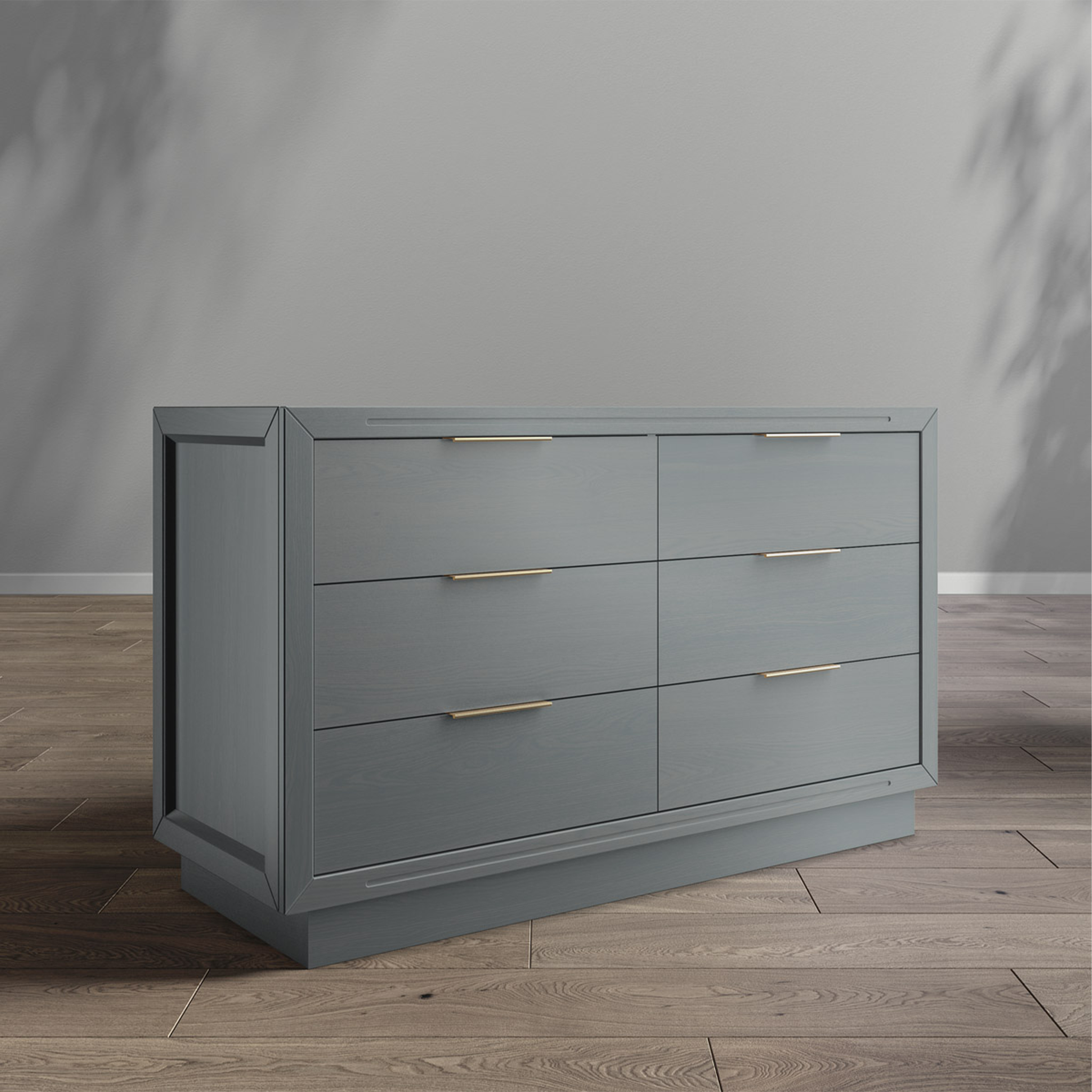 Romina Quadro Double Dresser - Tots to Teens Furniture