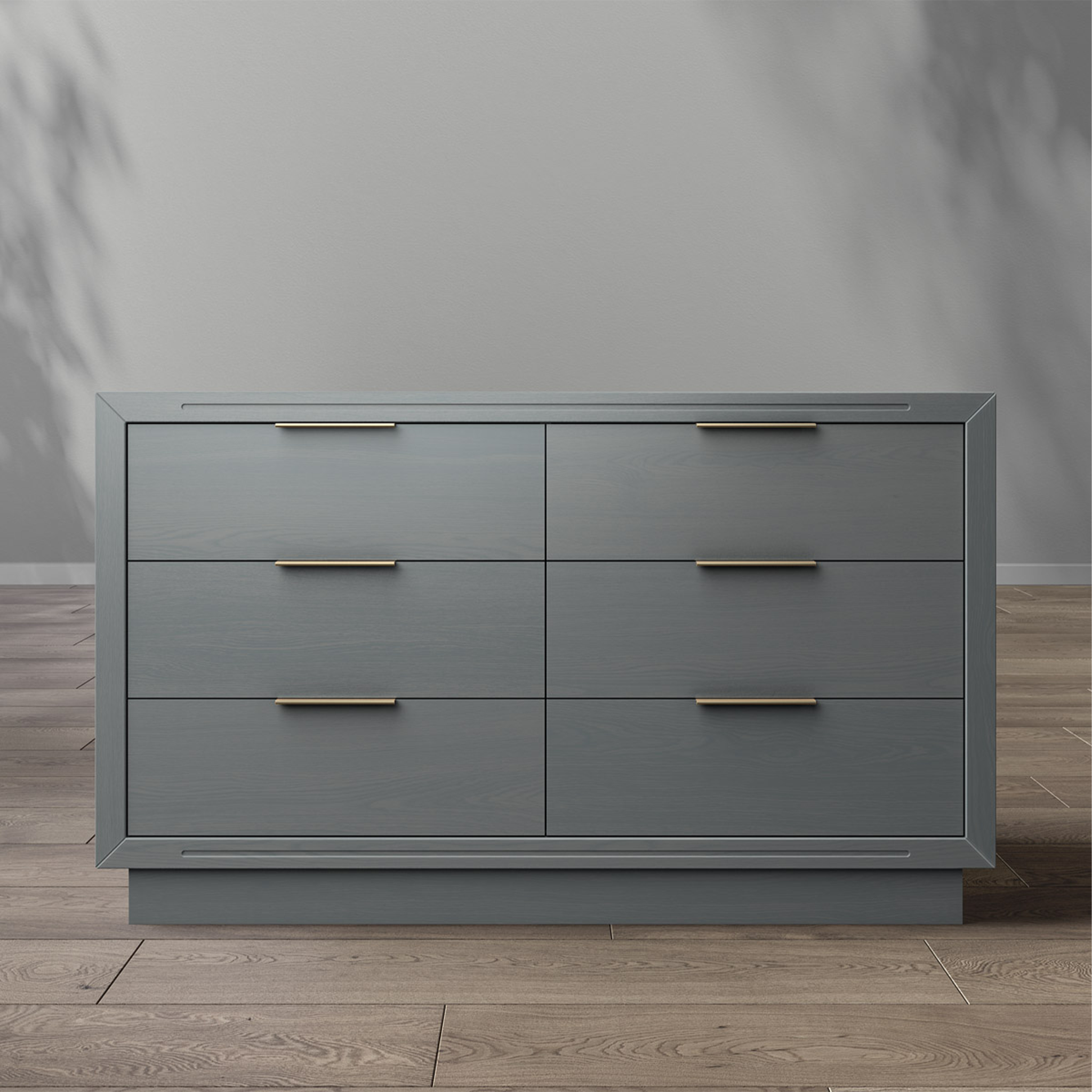Romina Quadro Double Dresser - Tots to Teens Furniture