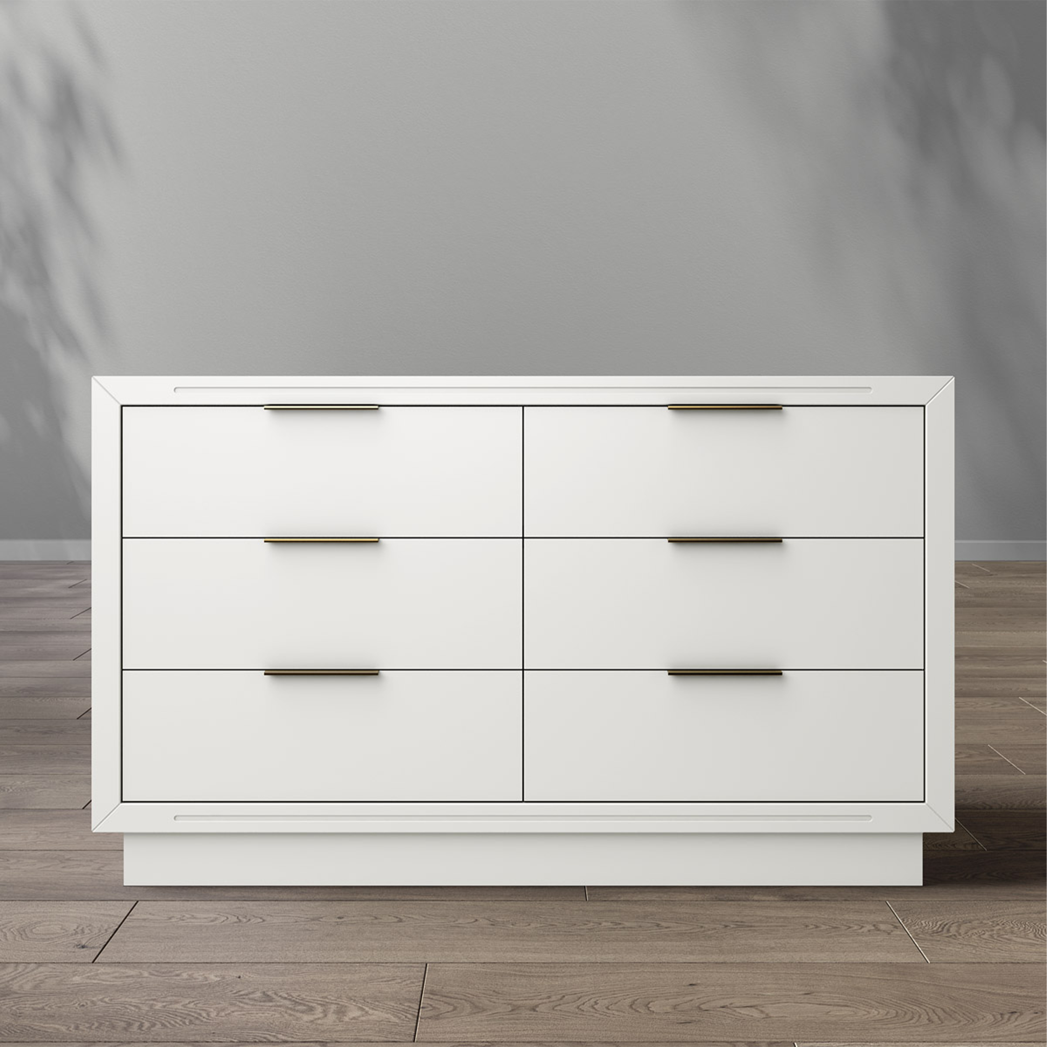 Romina Quadro Double Dresser - Tots to Teens Furniture