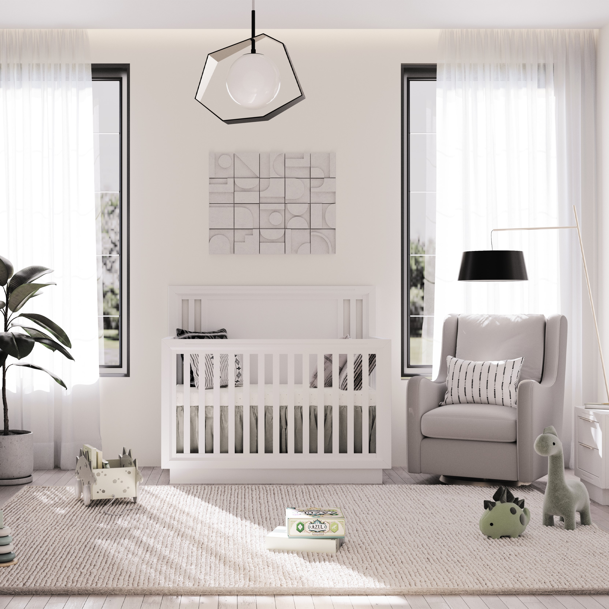 Romina Quadro Convertible Crib - Tots to Teens Furniture