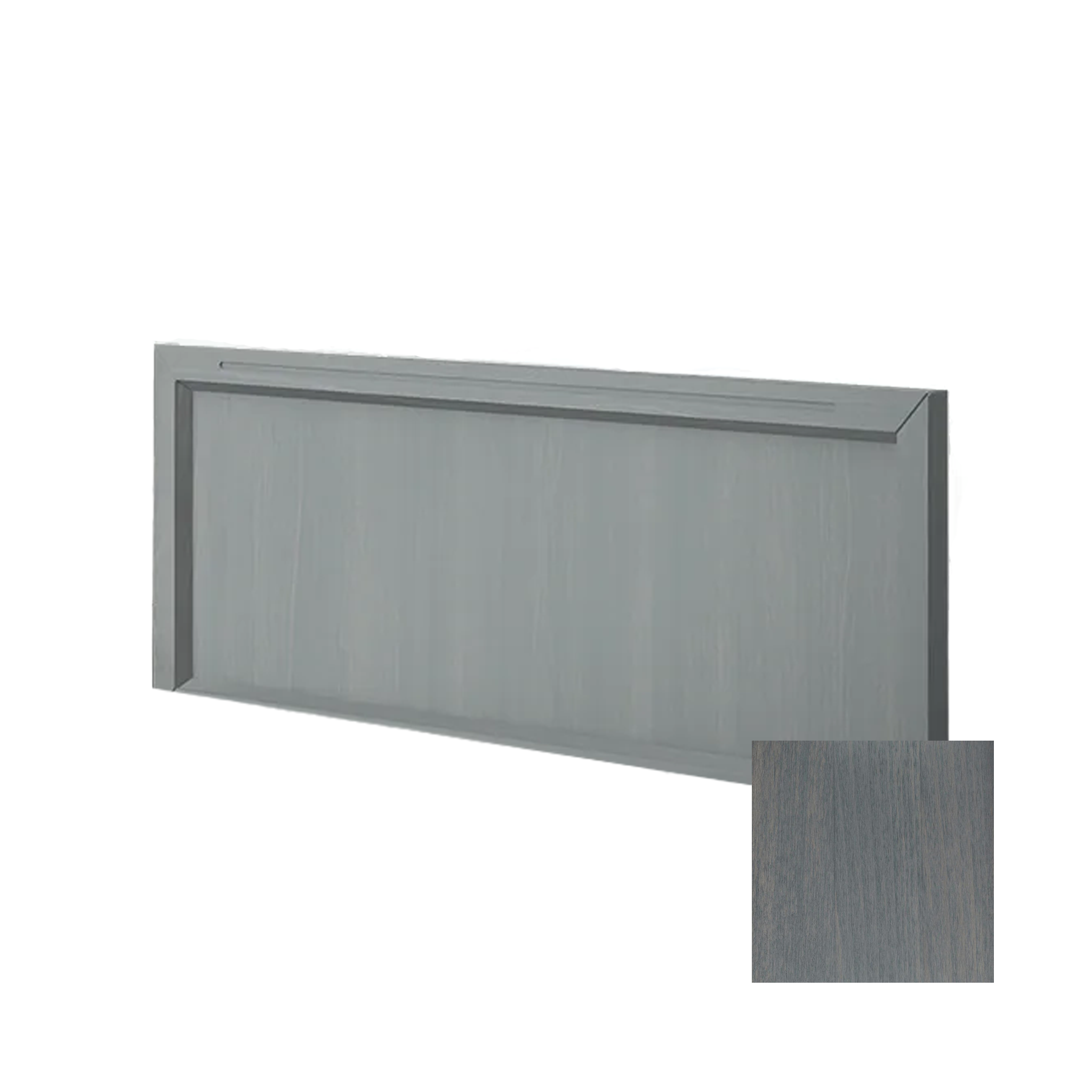 Romina Quadro Low-Profile Footboard