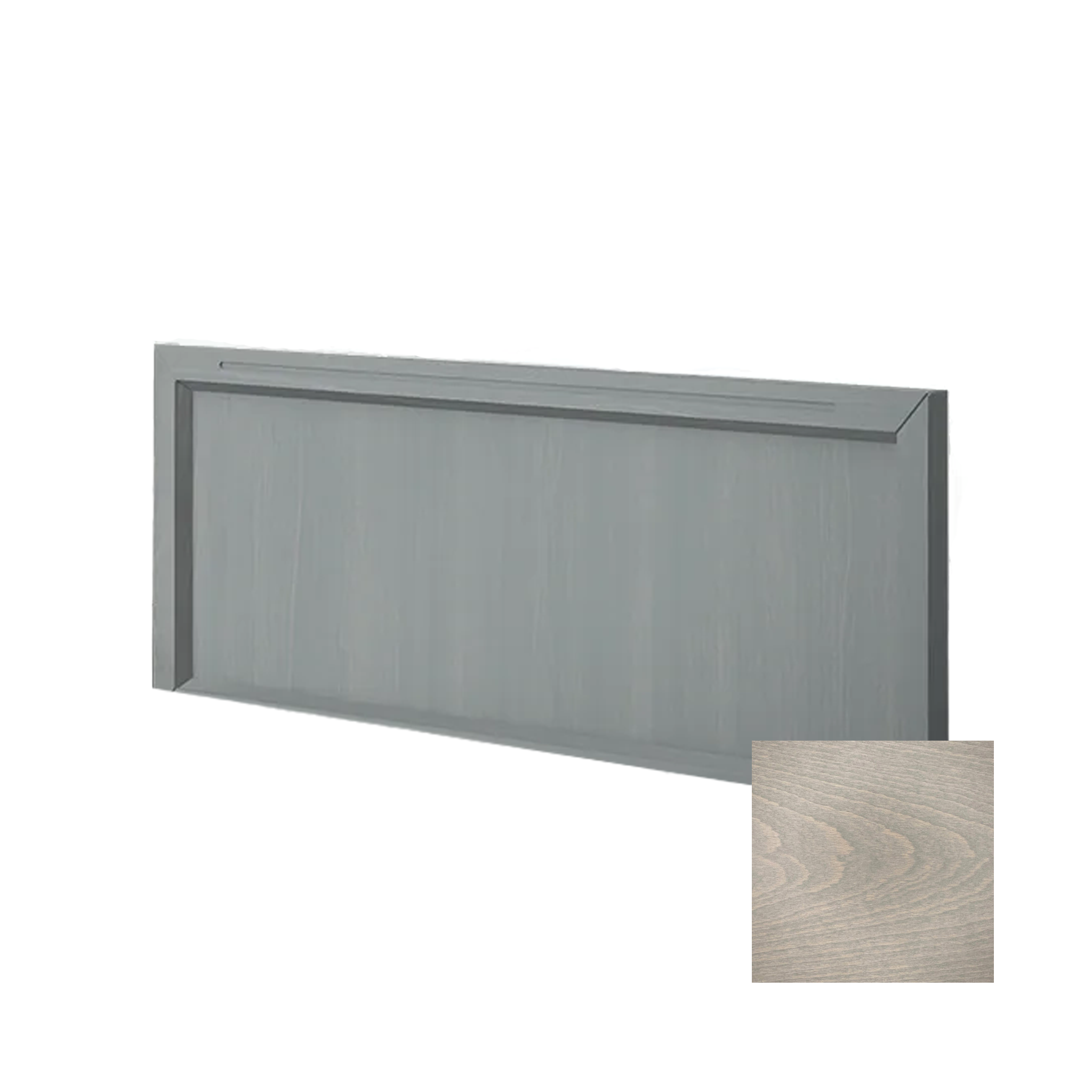 Romina Quadro Low-Profile Footboard