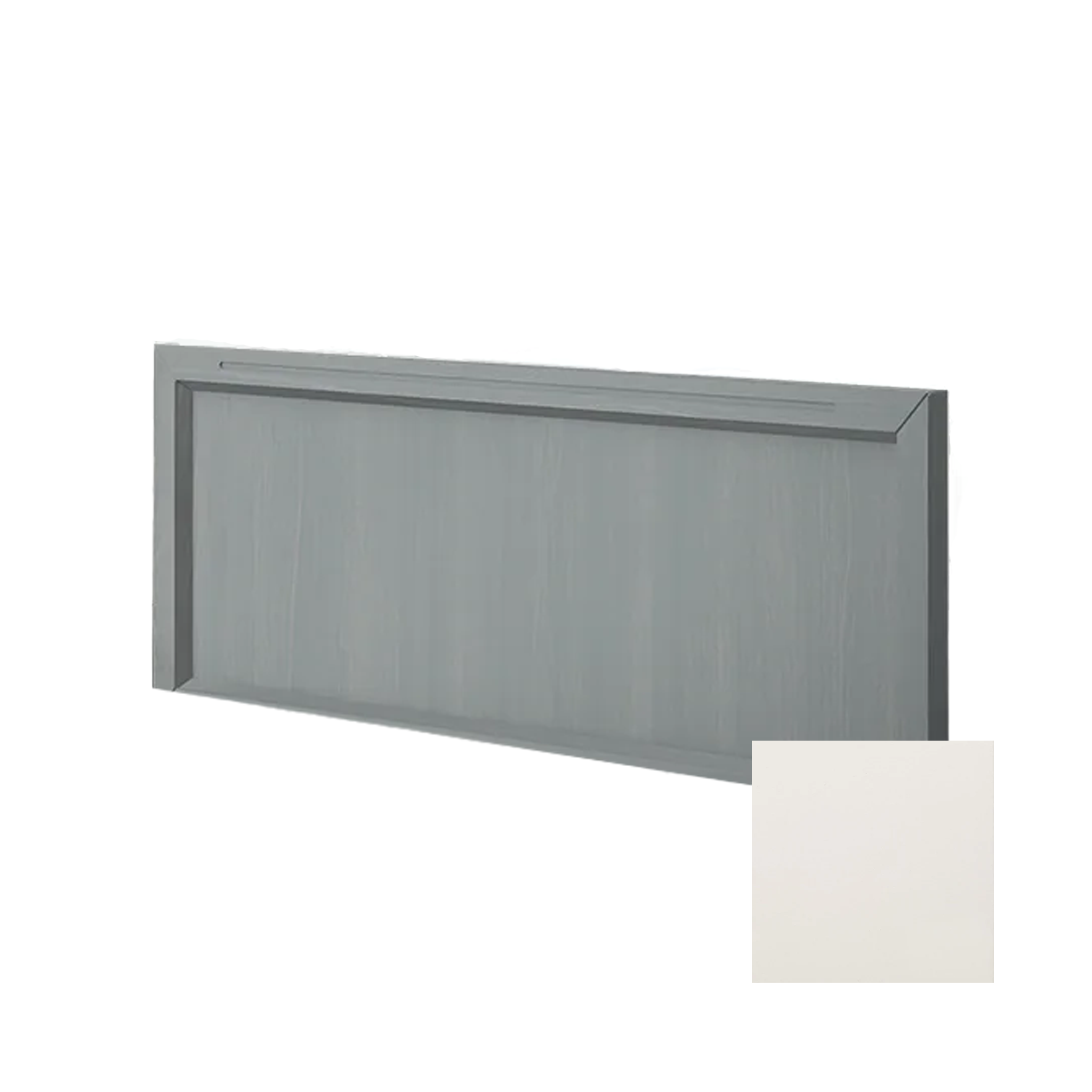 Romina Quadro Low-Profile Footboard