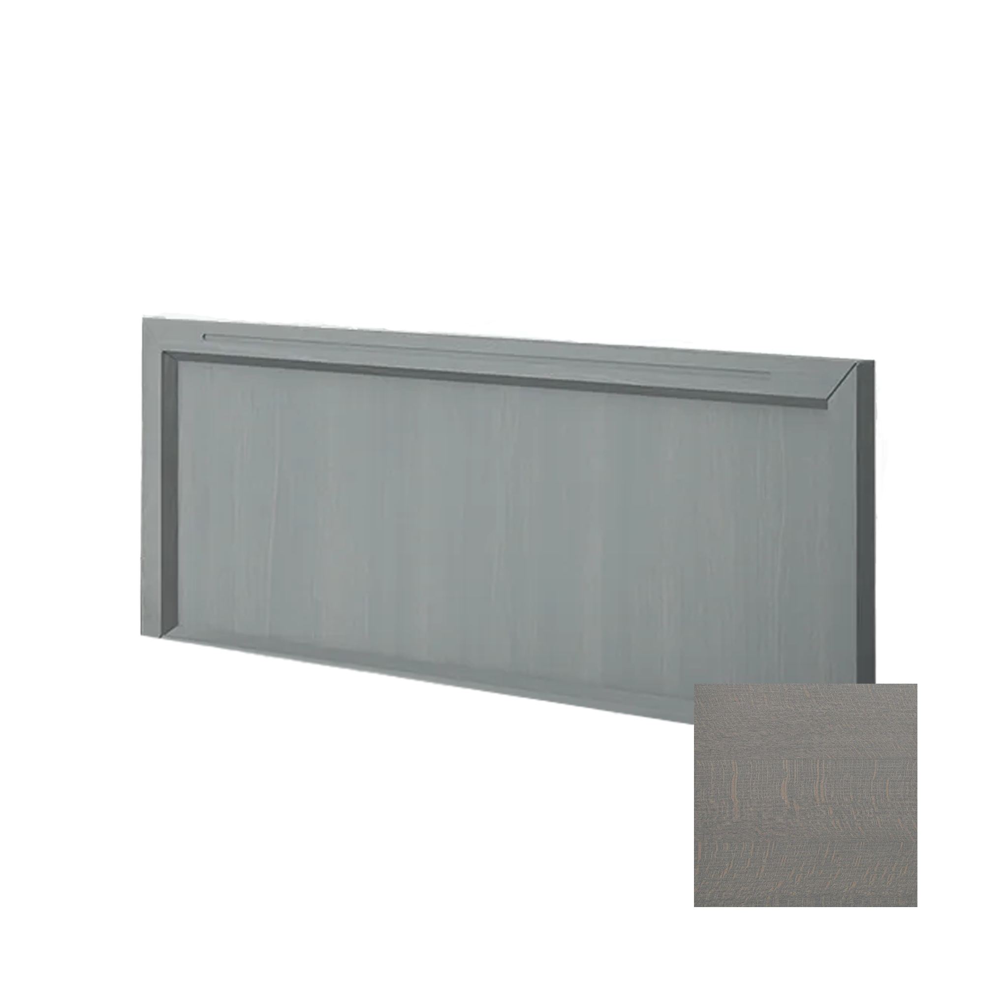 Romina Quadro Low-Profile Footboard