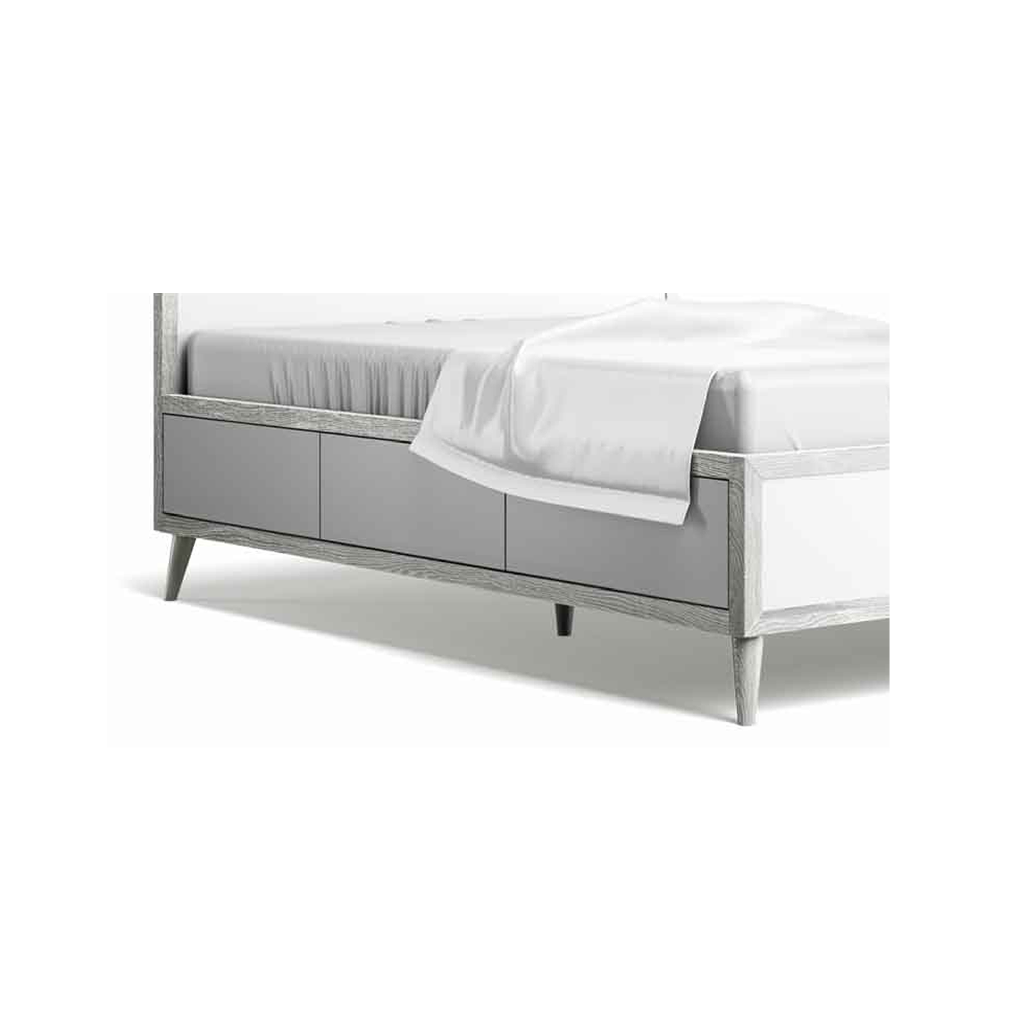 New York Bed 3 Drawer Underbed Storage System - Tots to Teens Furniture