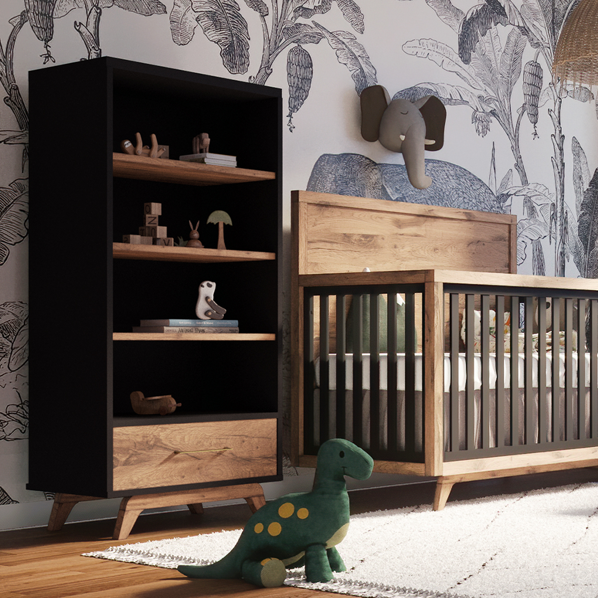 Romina Uptown Bookcase - Tots to Teens Furniture