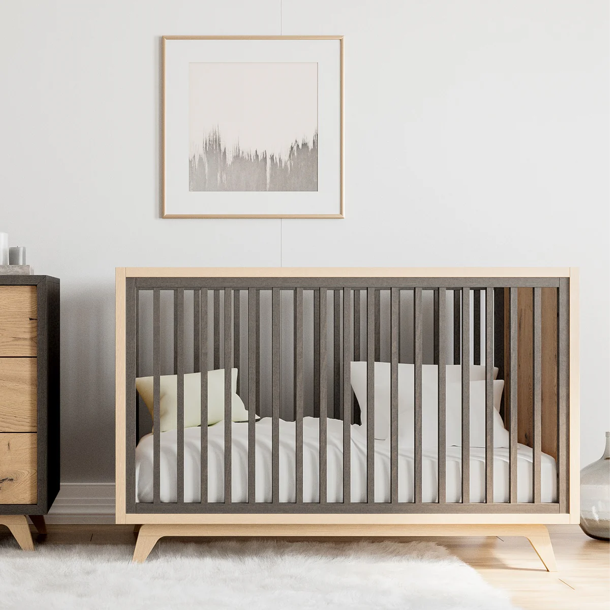 Romina Uptown Classic Crib - Tots to Teens Furniture