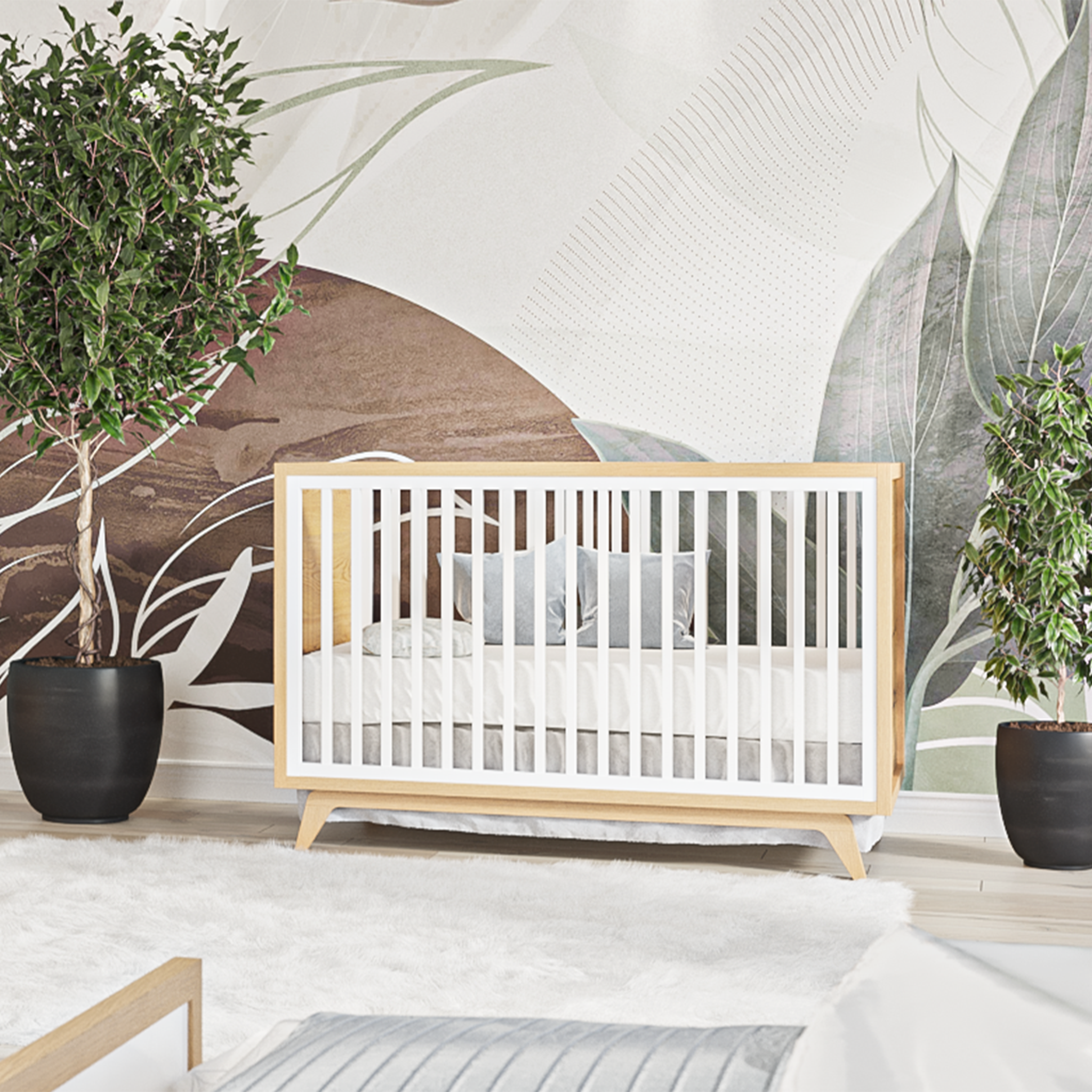 Romina Uptown Classic Crib - Tots to Teens Furniture