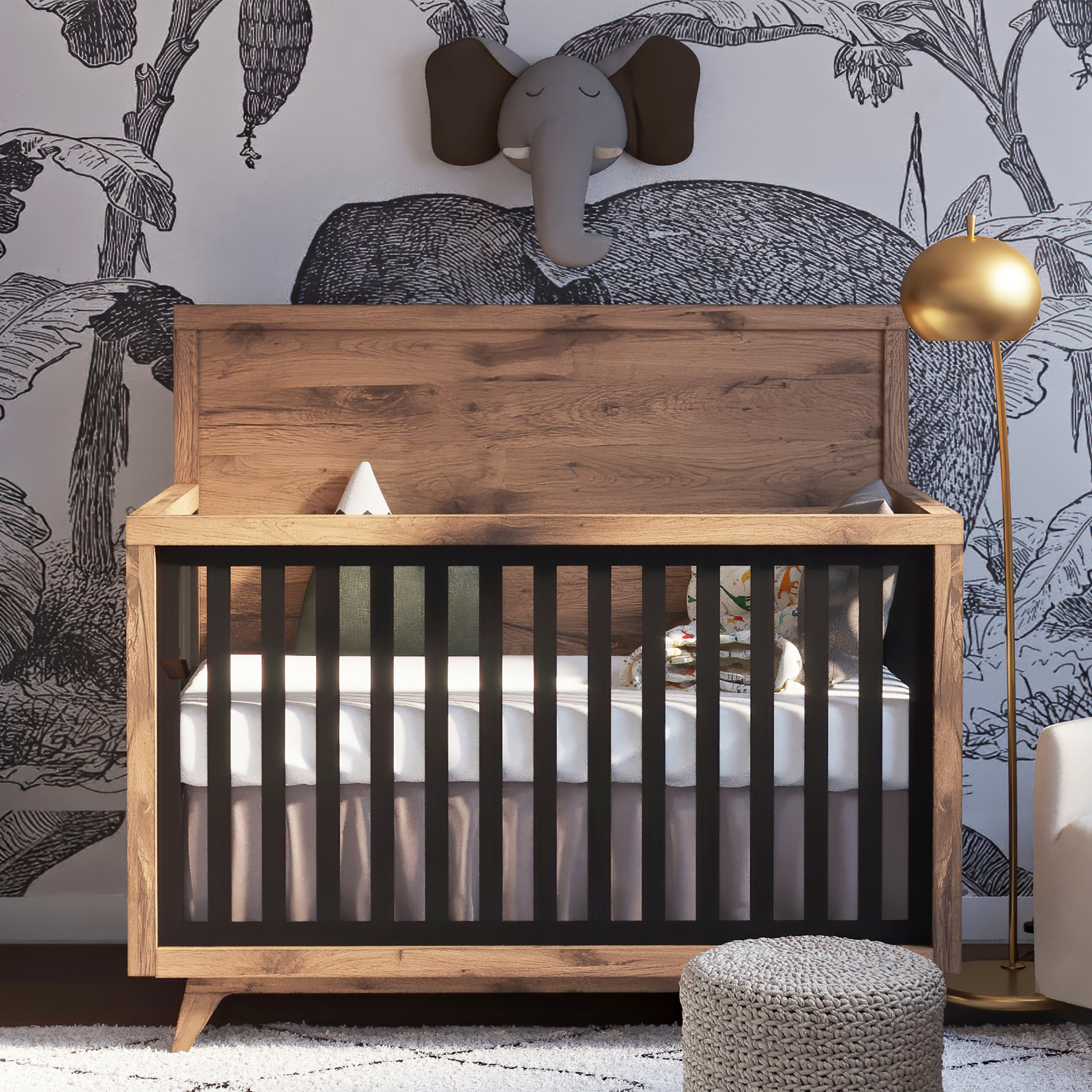 Romina Uptown Convertible Crib - Tots to Teens Furniture