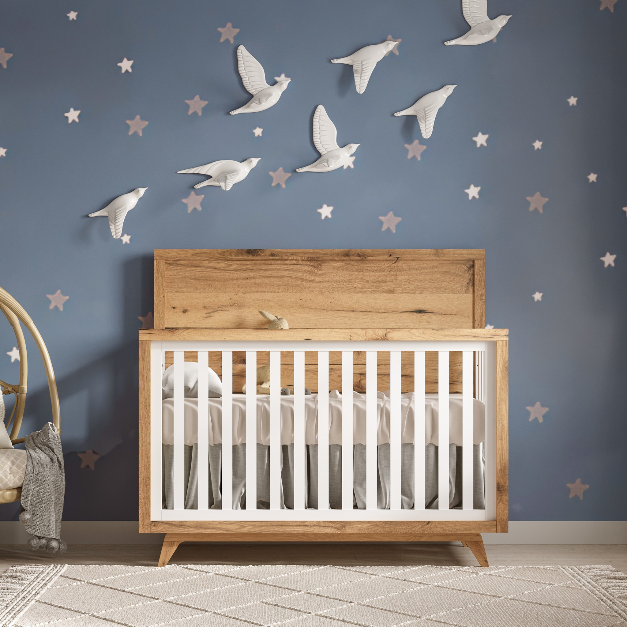 Romina Uptown Convertible Crib - Tots to Teens Furniture