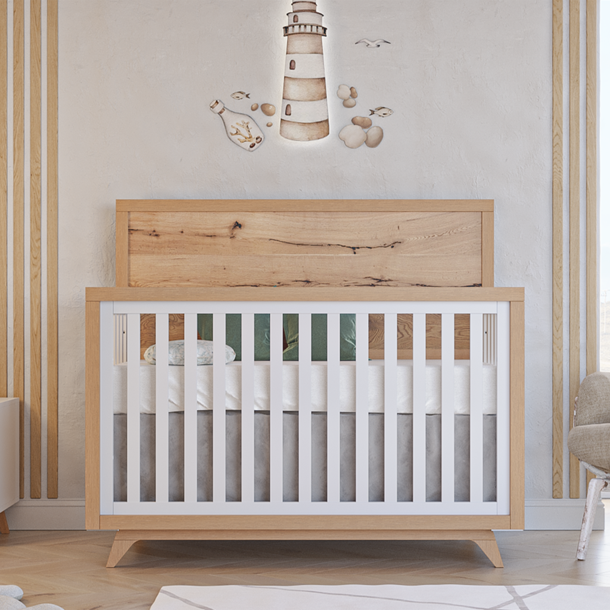 Romina Uptown Convertible Crib - Tots to Teens Furniture