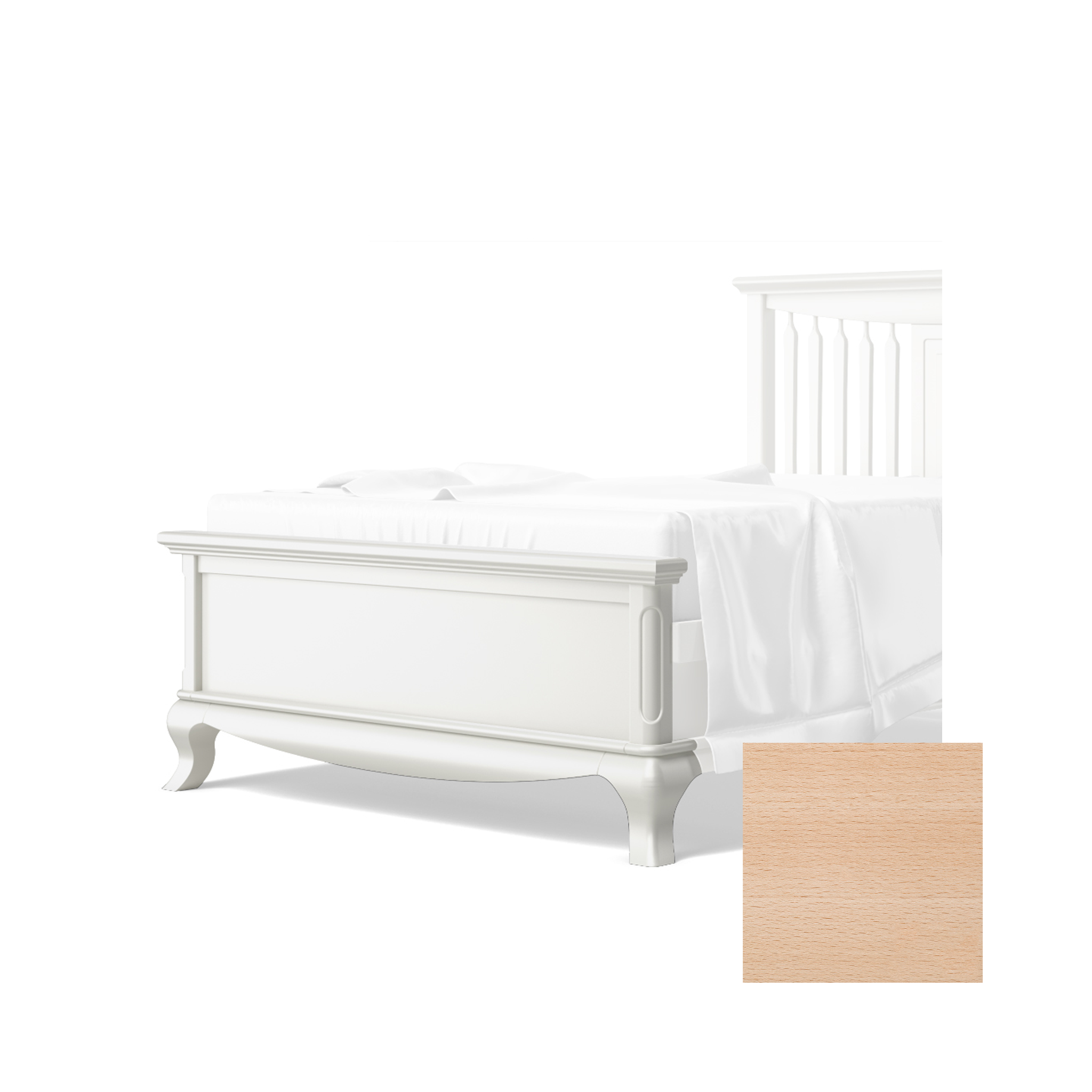 Antonio Low Profile Footboard - Tots to Teens Furniture