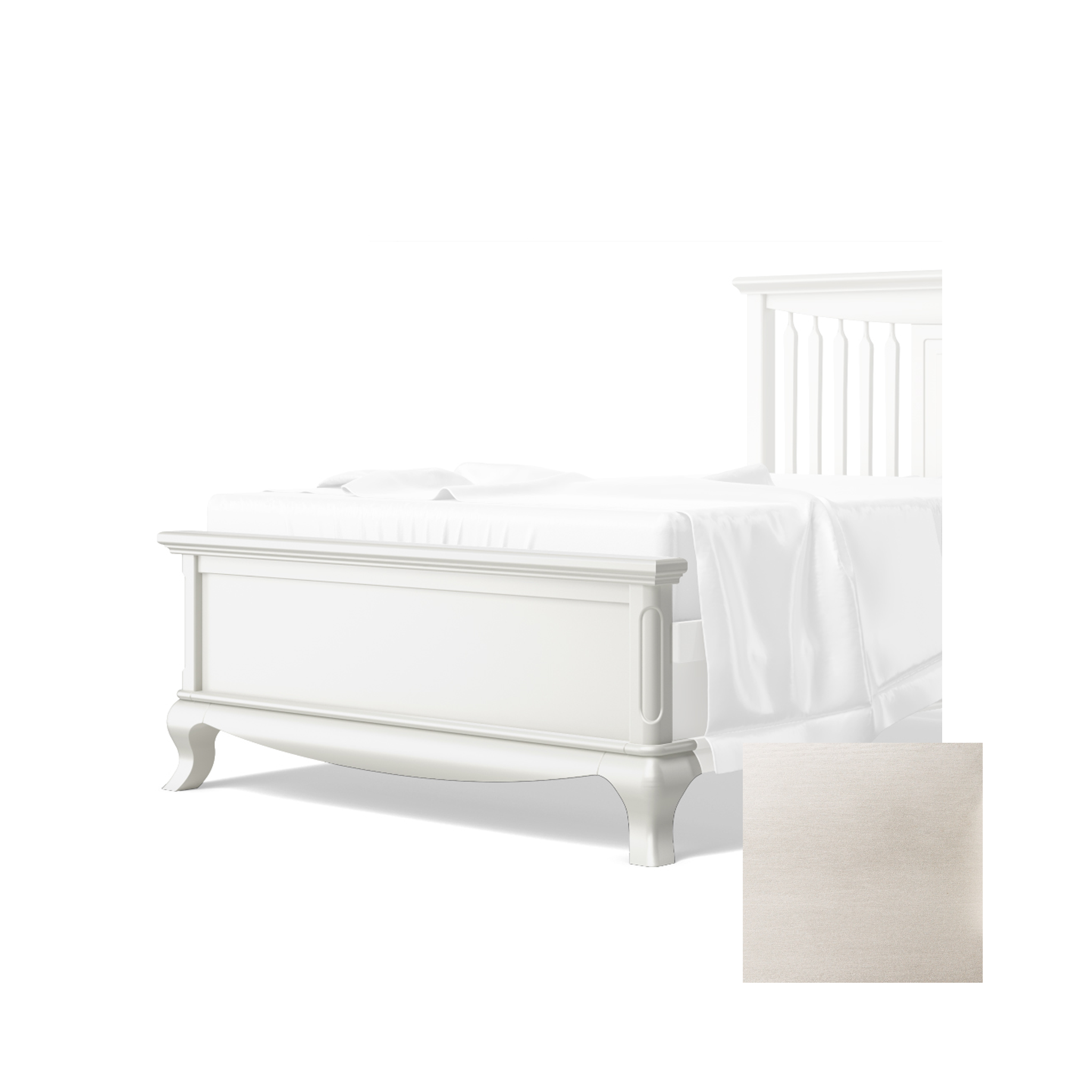 Antonio Low Profile Footboard - Tots to Teens Furniture