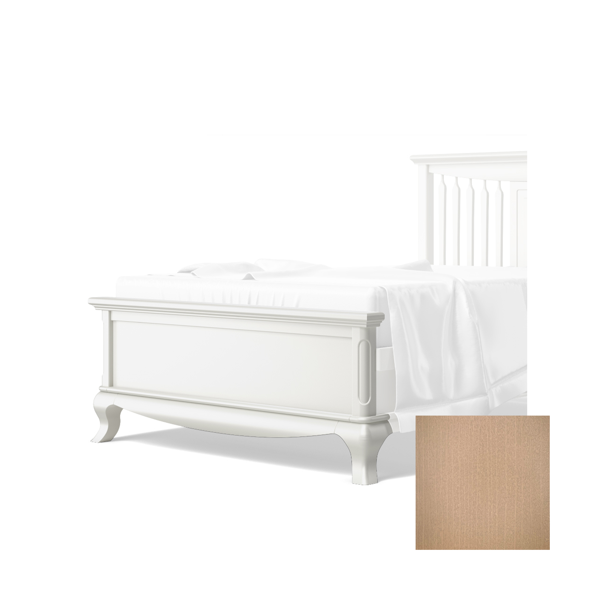 Antonio Low Profile Footboard - Tots to Teens Furniture
